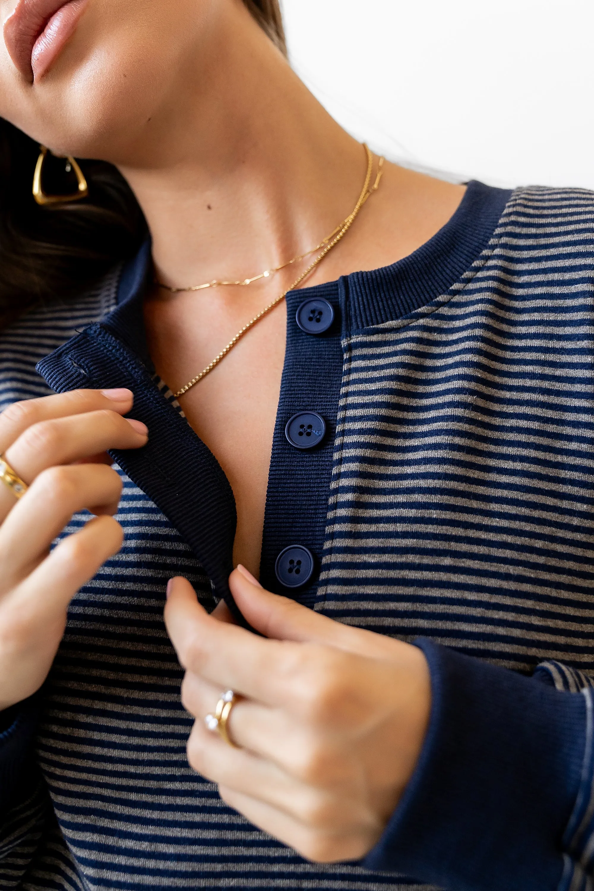 Skye Oversized Striped Top sold by bohme product image thumbnail 5