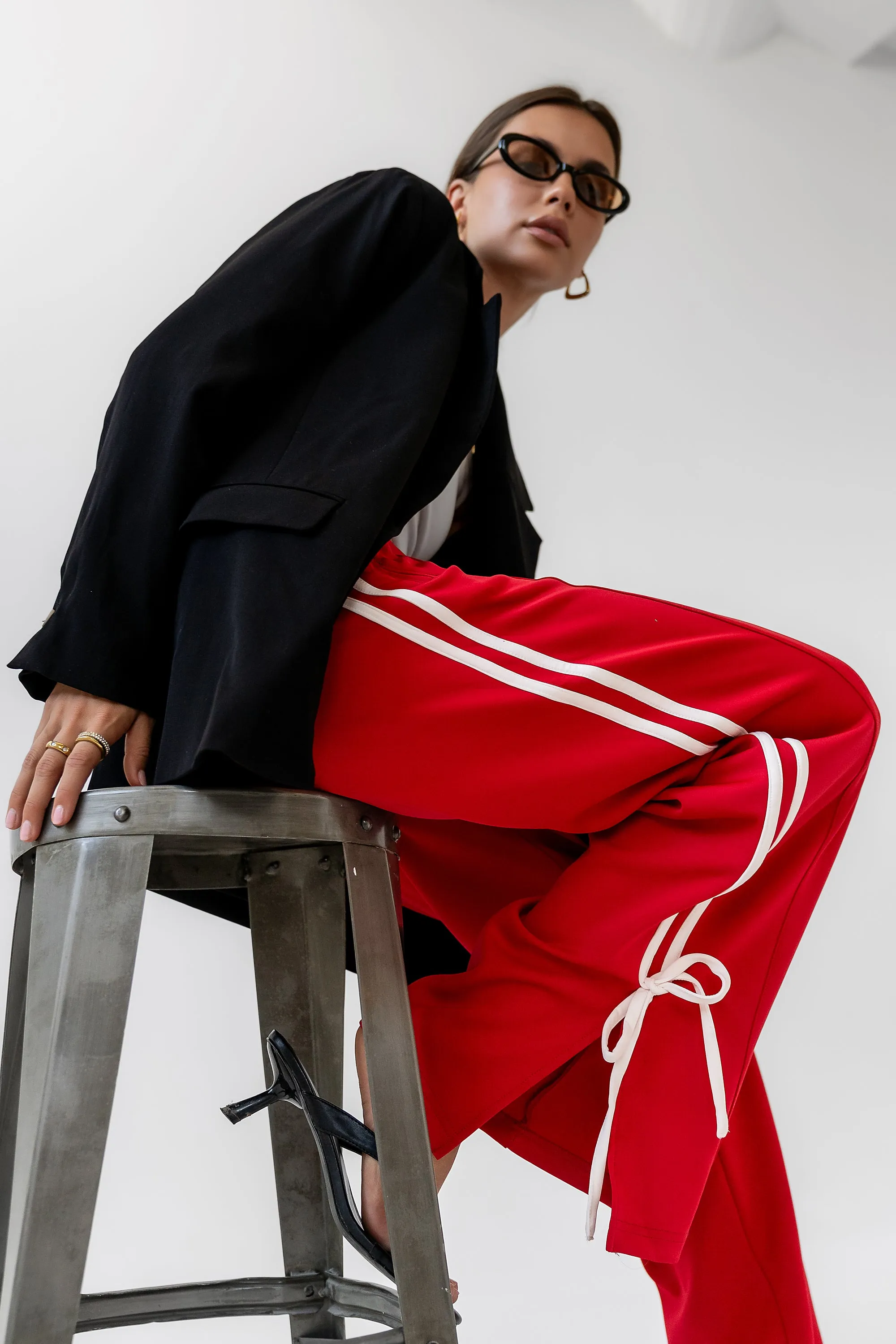 Astrid Track Pants in Red sold by bohme product image thumbnail 5