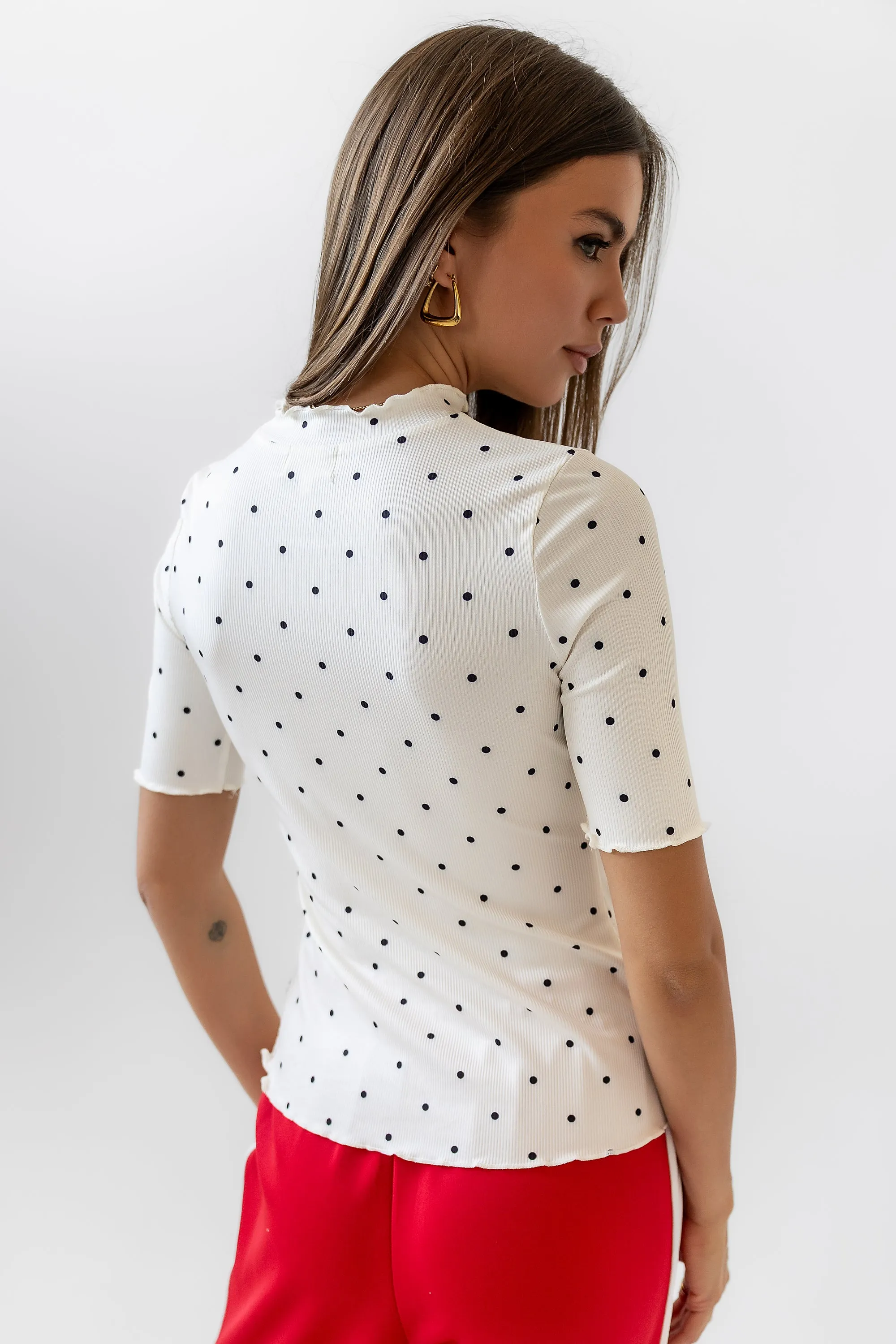 Jude Polka Dot Top - FINAL SALE sold by bohme product image thumbnail 5