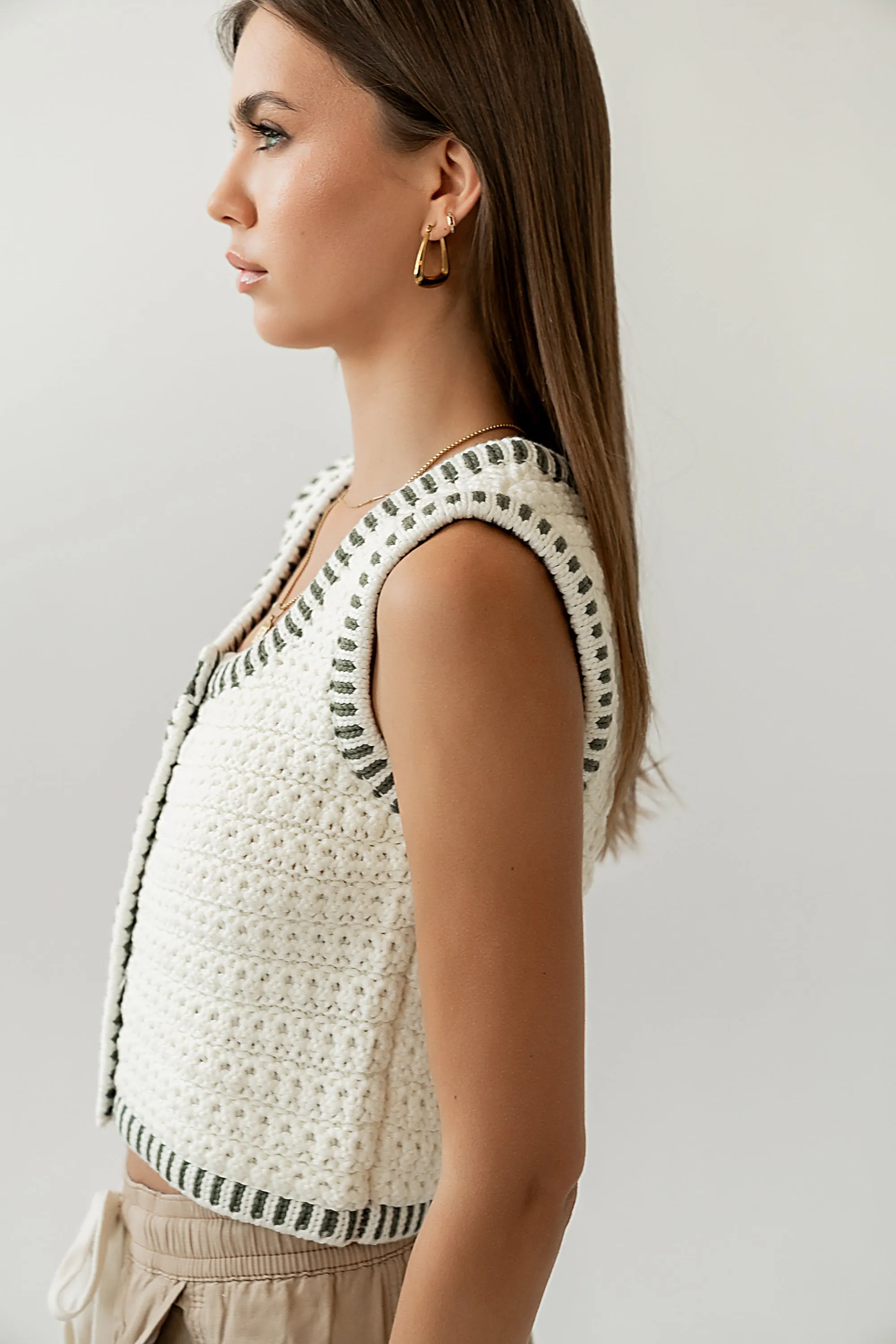 Malia Knit Tank in Olive - FINAL SALE sold by bohme product image thumbnail 5