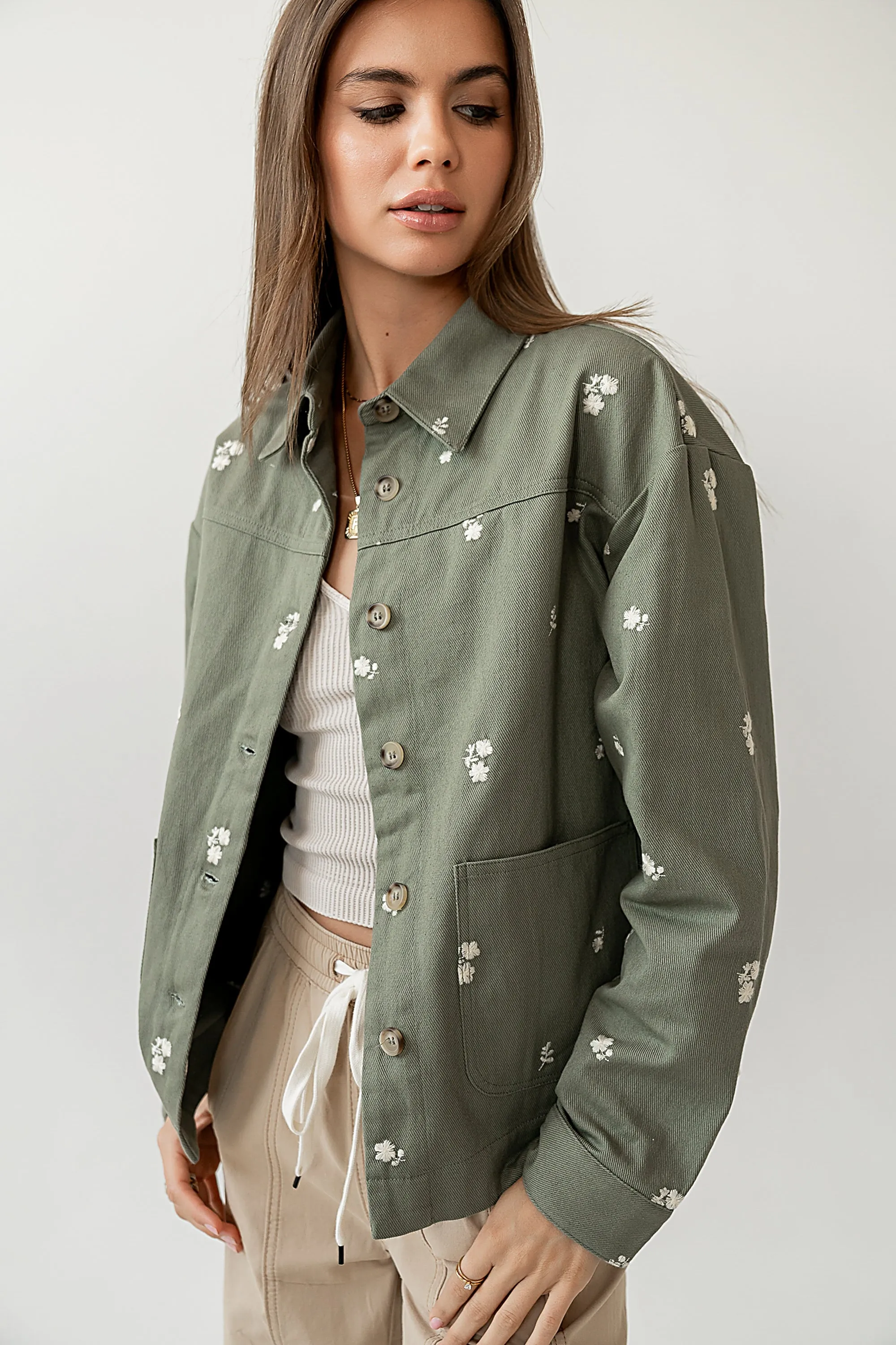 Skyler Embroidered Jacket sold by bohme product image thumbnail 2