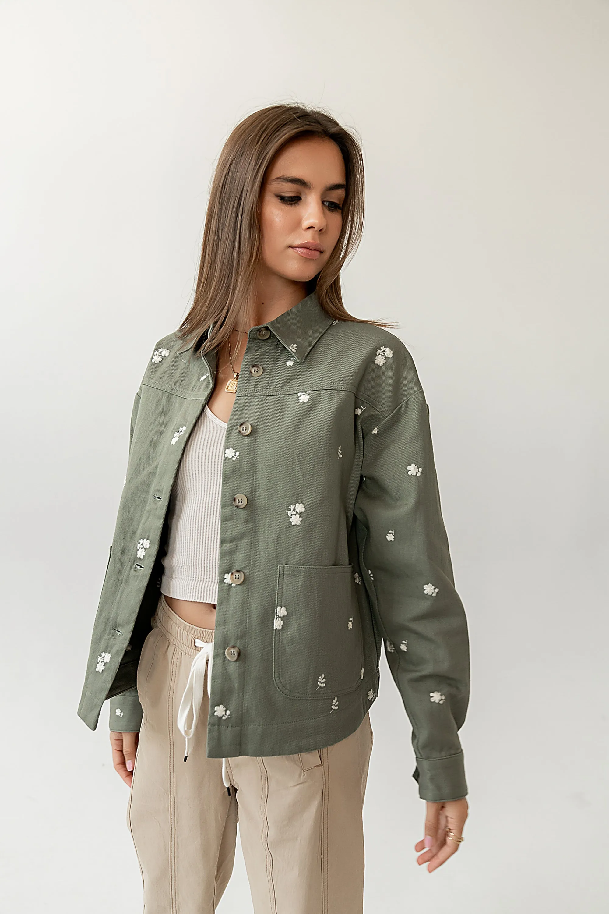 Skyler Embroidered Jacket sold by bohme product image thumbnail 3