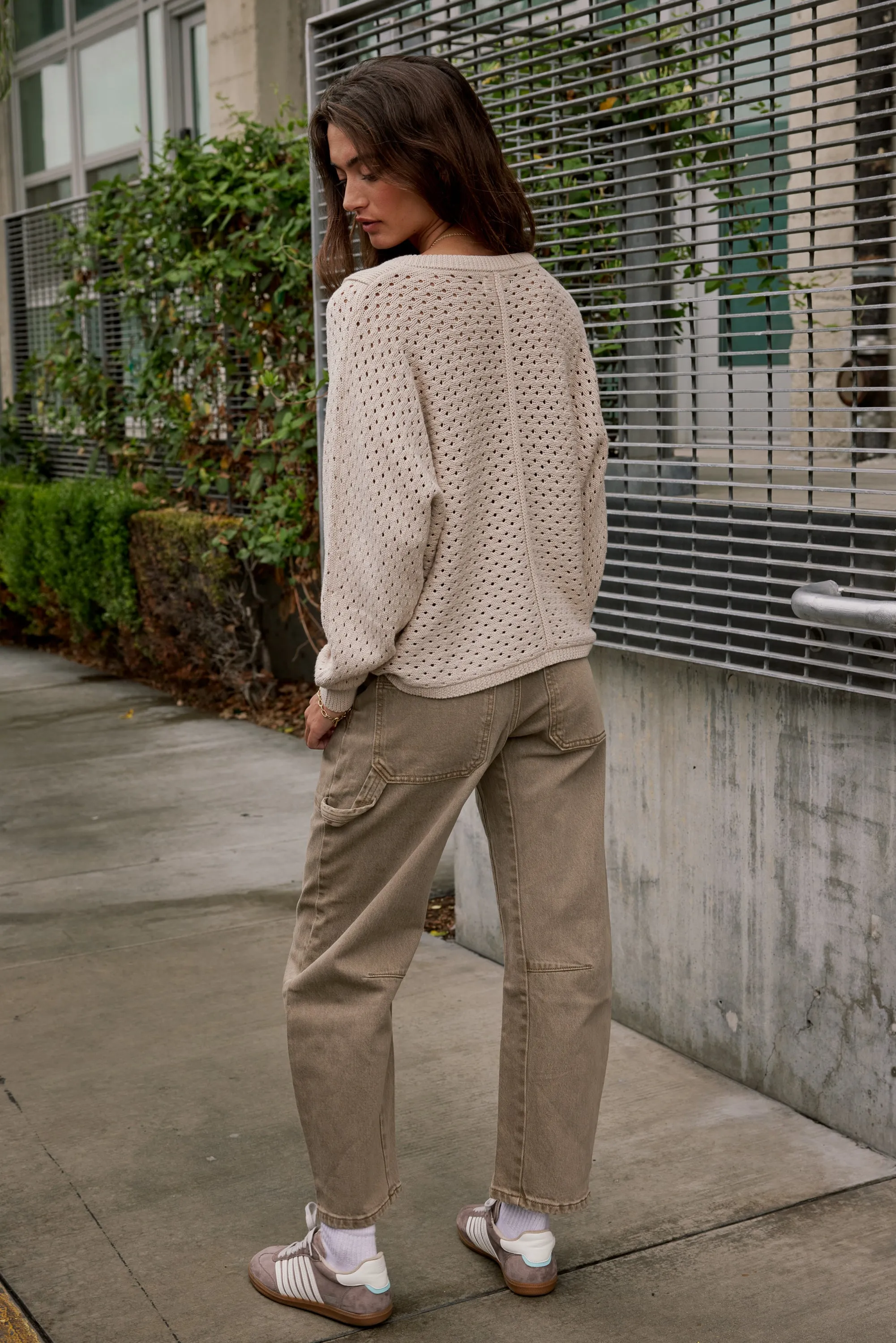 Scottie Barrel Jeans in Tan - FINAL SALE sold by bohme product image thumbnail 4