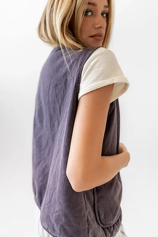 Dakota Padded Vest sold by bohme