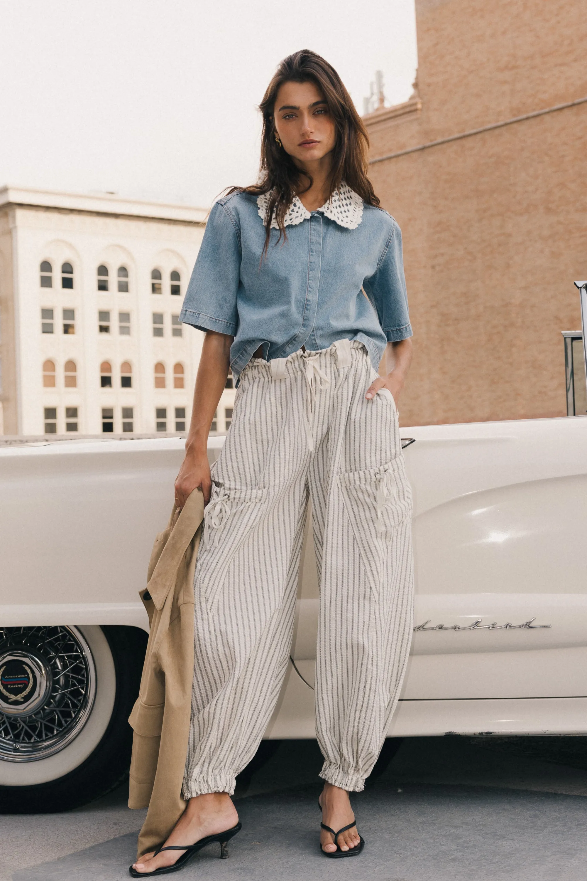 Pierce Denim Blouse sold by bohme product image thumbnail 5