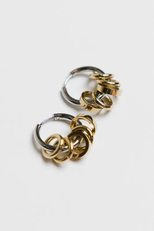 Annika Earrings in Silver - FINAL SALE sold by bohme
