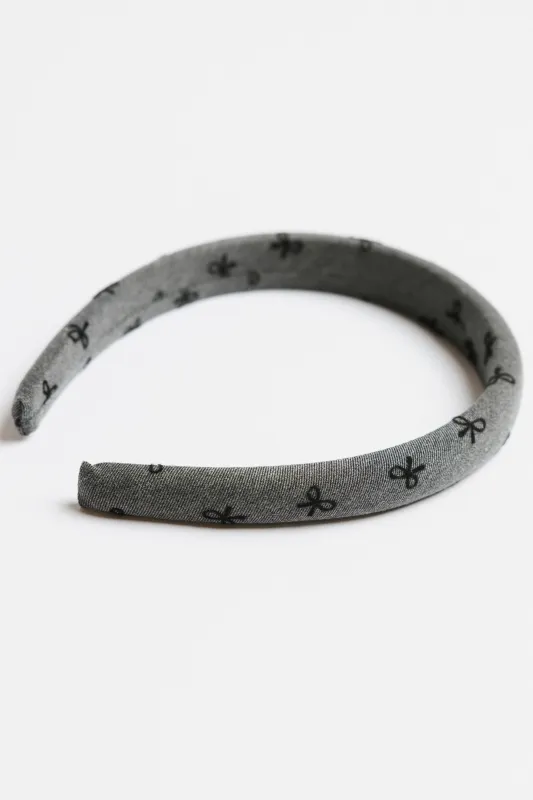 Kimmy Bow Headband sold by bohme