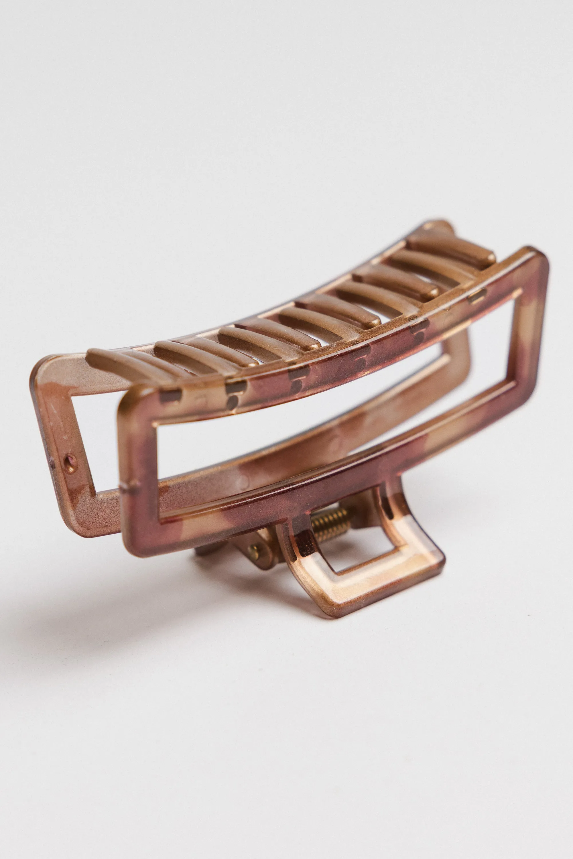 Abstract Cutout Claw Clip in Red sold by bohme product image thumbnail 2