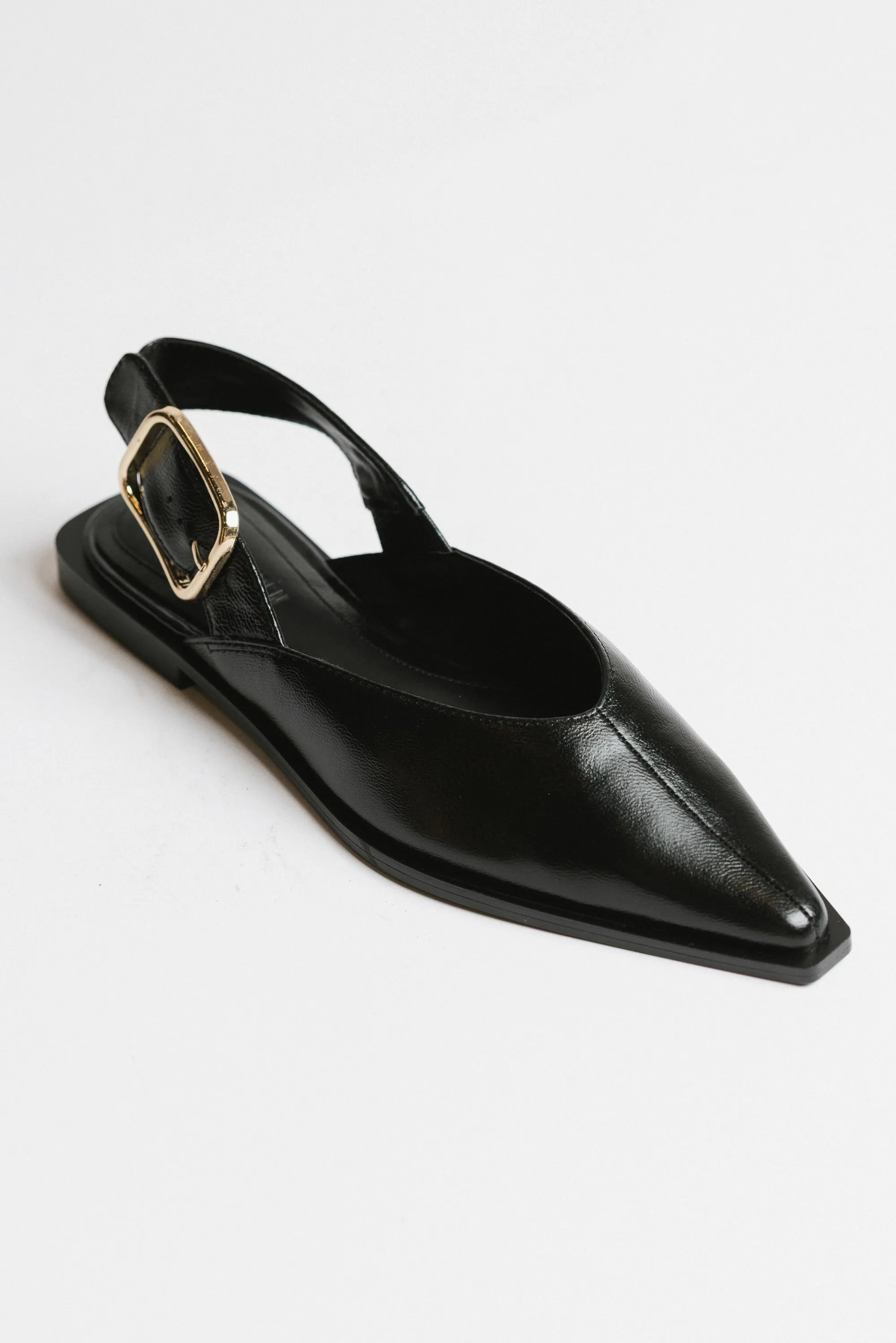 Steve Madden Shay Slingback Flats in Black sold by bohme