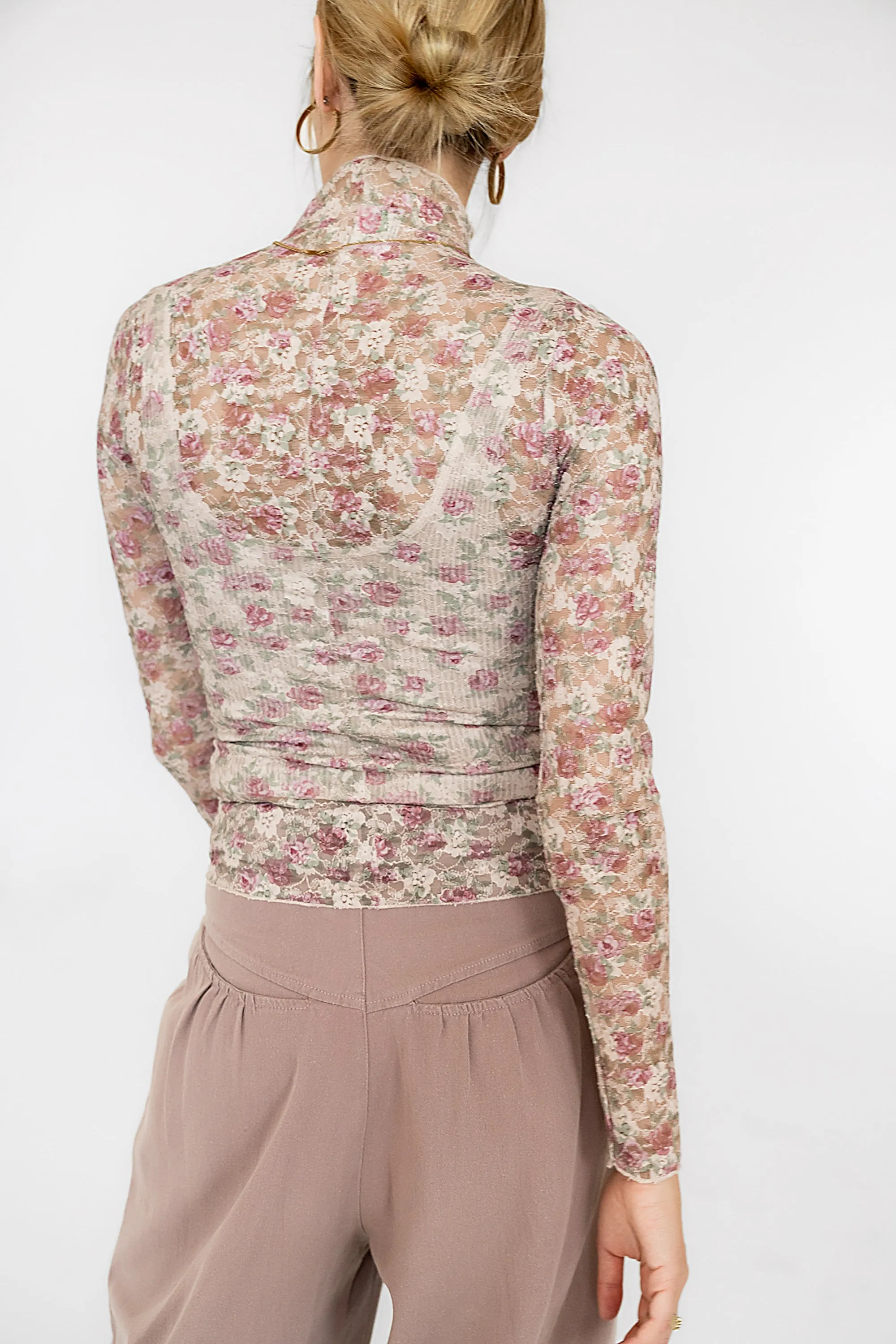 Renne Floral Lace Top sold by bohme product image thumbnail 2