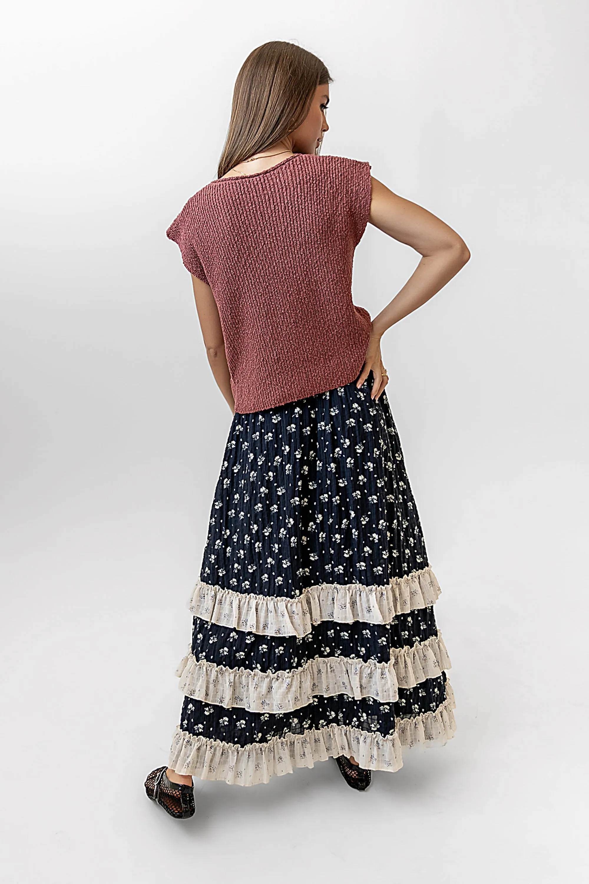 Aylin Sweater in Marsala sold by bohme product image thumbnail 2