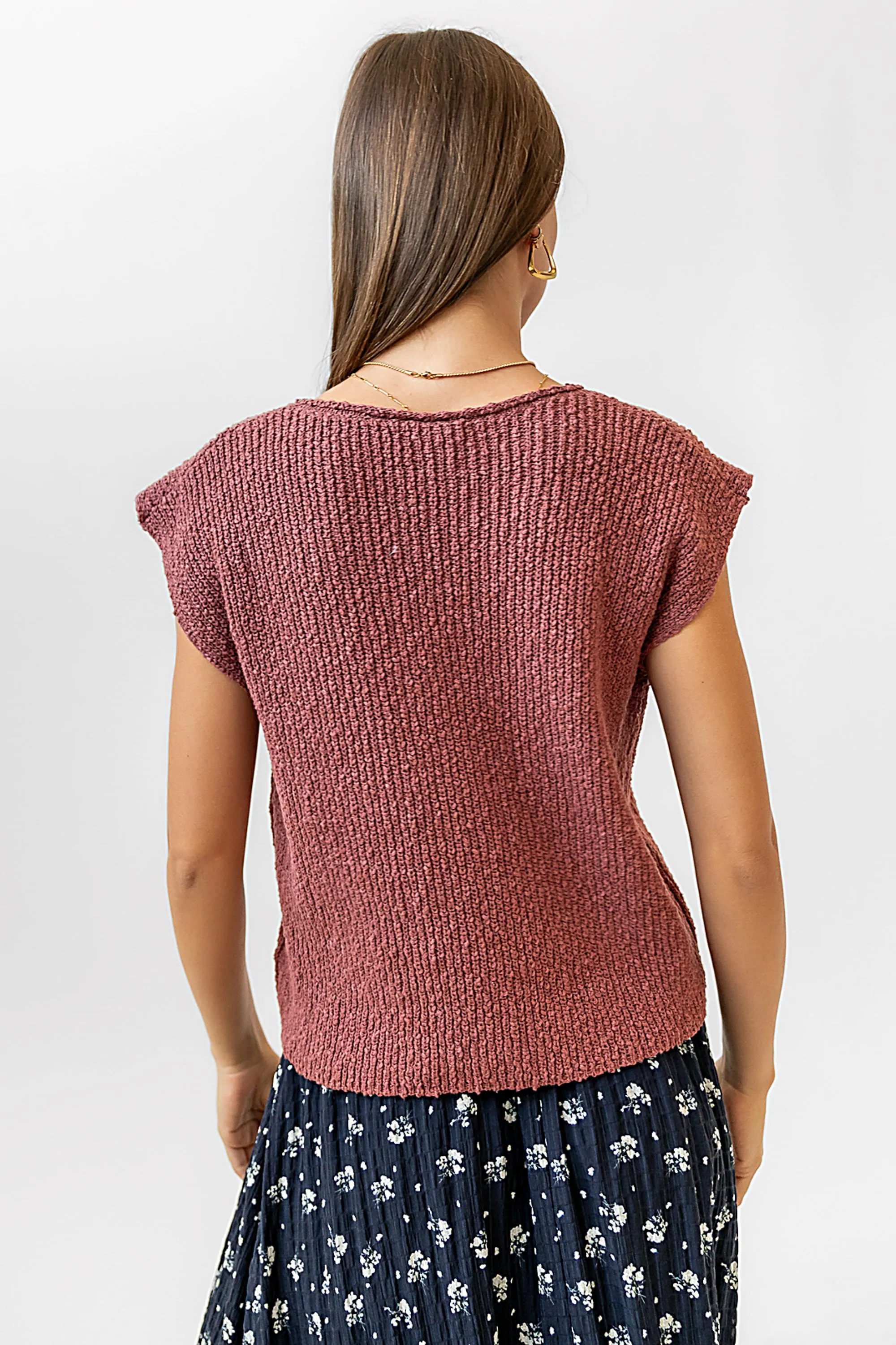 Aylin Sweater in Marsala sold by bohme product image thumbnail 5