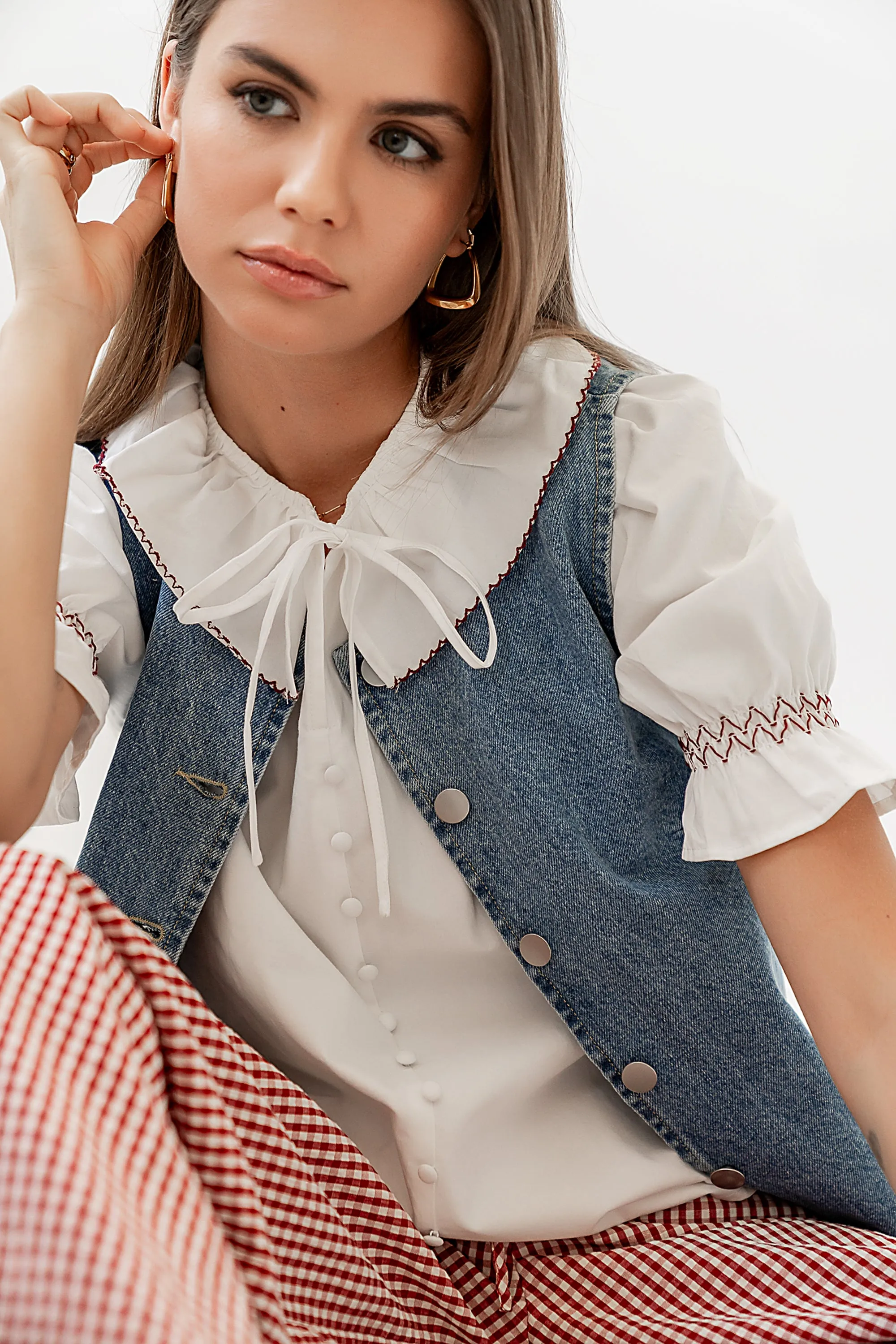 Gemma Collared Blouse sold by bohme product image thumbnail 2