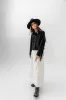 Bridget Fringe Jacket in Black sold by bohme