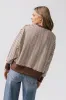 Wells Striped Top in Brown sold by bohme