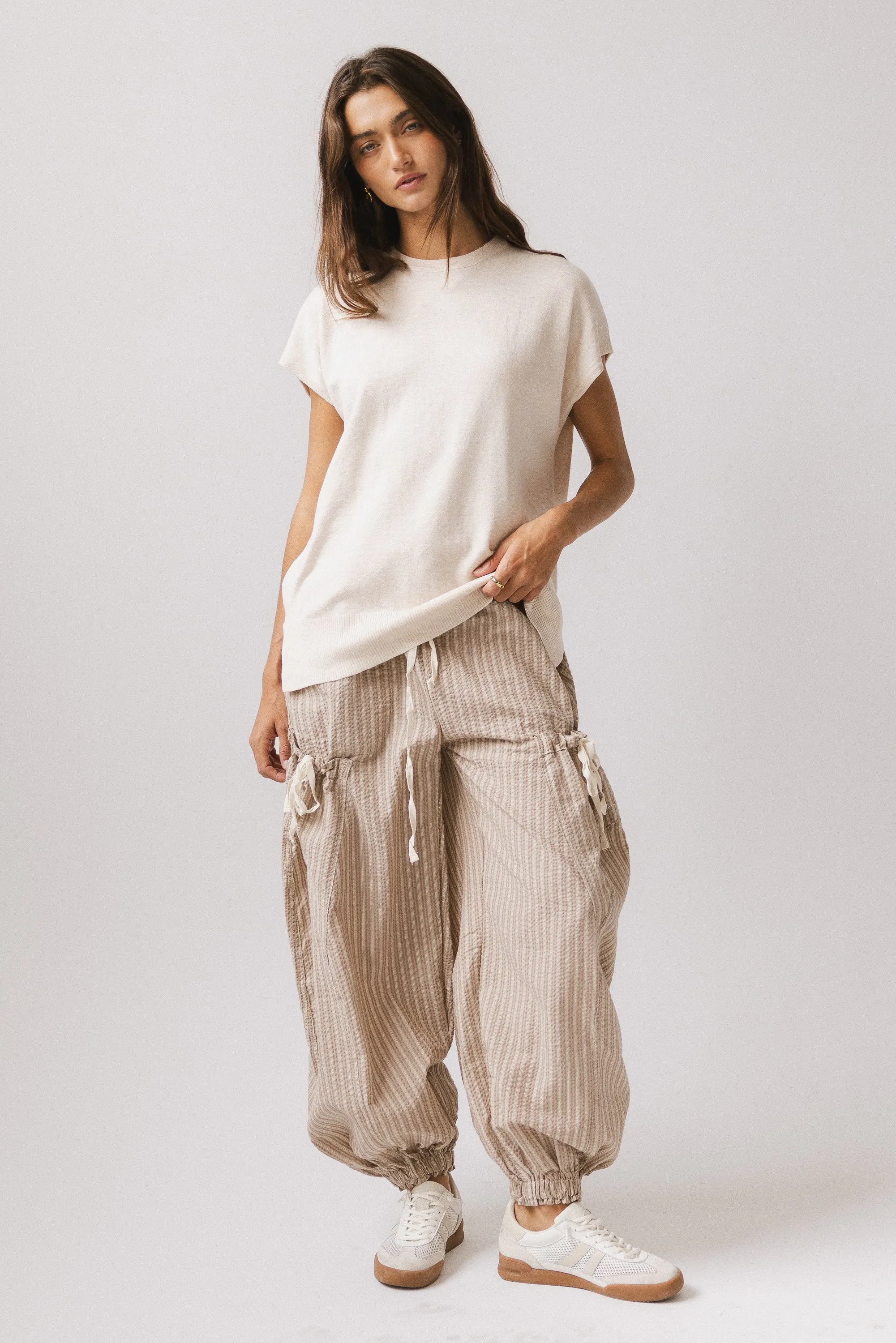 Jensen Knit Top in Oatmeal sold by bohme product image thumbnail 4