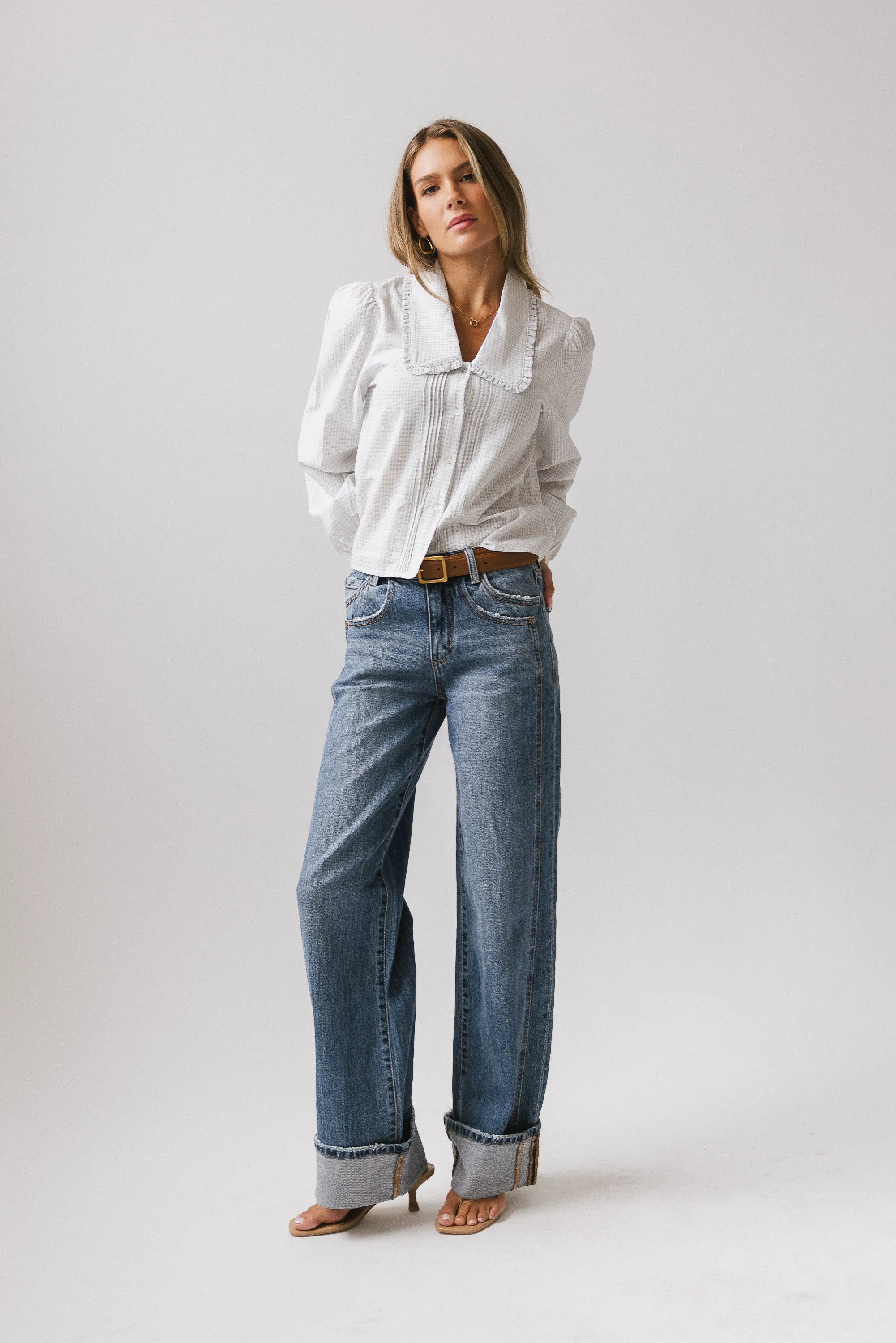 Allena Plaid Button Up sold by bohme product image thumbnail 2