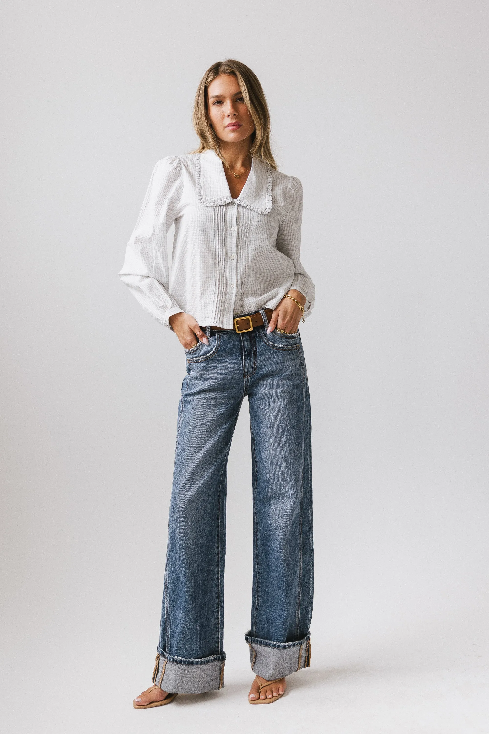 Allena Plaid Button Up sold by bohme product image thumbnail 4