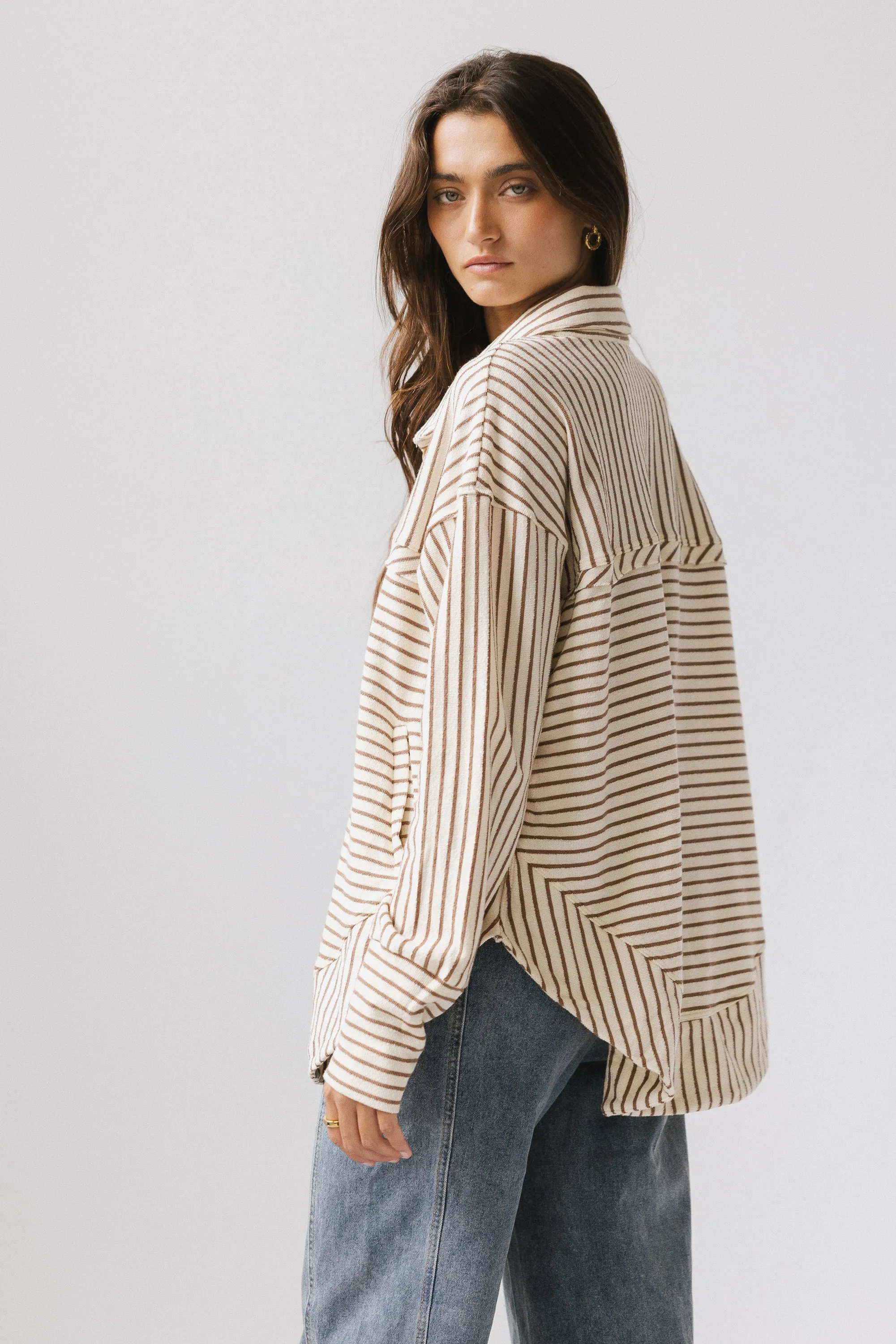 Ares Striped Button Up sold by bohme product image thumbnail 5