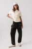 Emma Contrast Top in Yellow sold by bohme