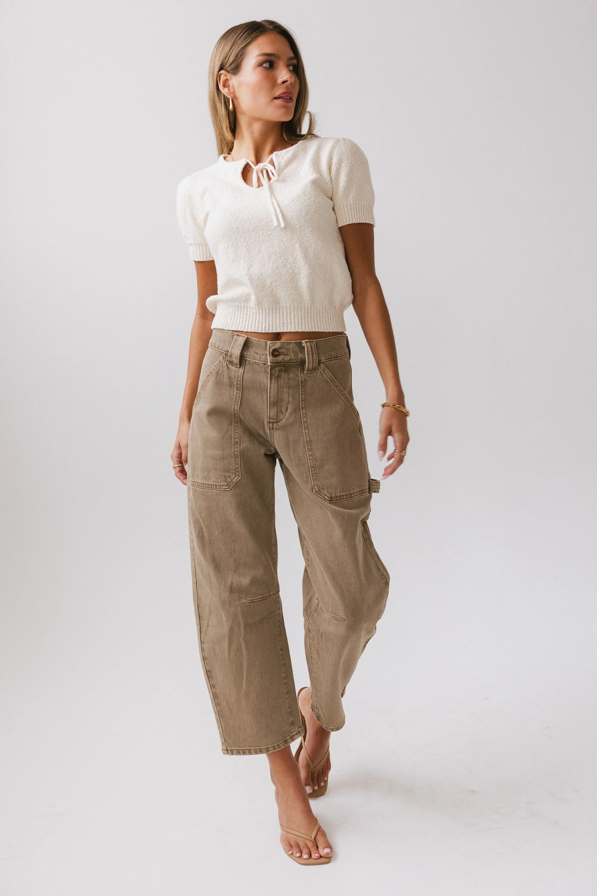 Brady Knit Top in Cream sold by bohme product image thumbnail 3