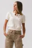 Brady Knit Top in Cream sold by bohme