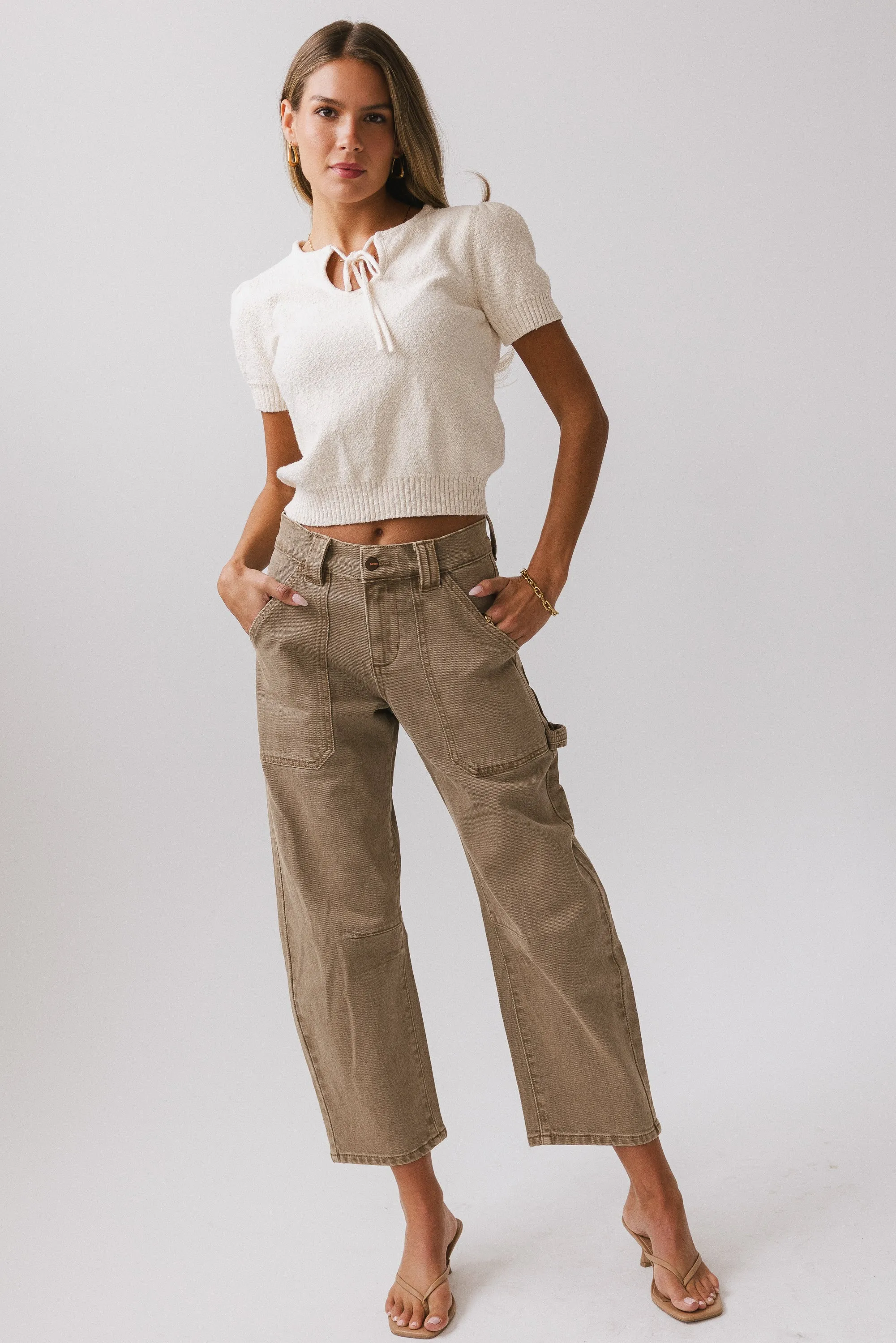 Brady Knit Top in Cream sold by bohme product image thumbnail 5