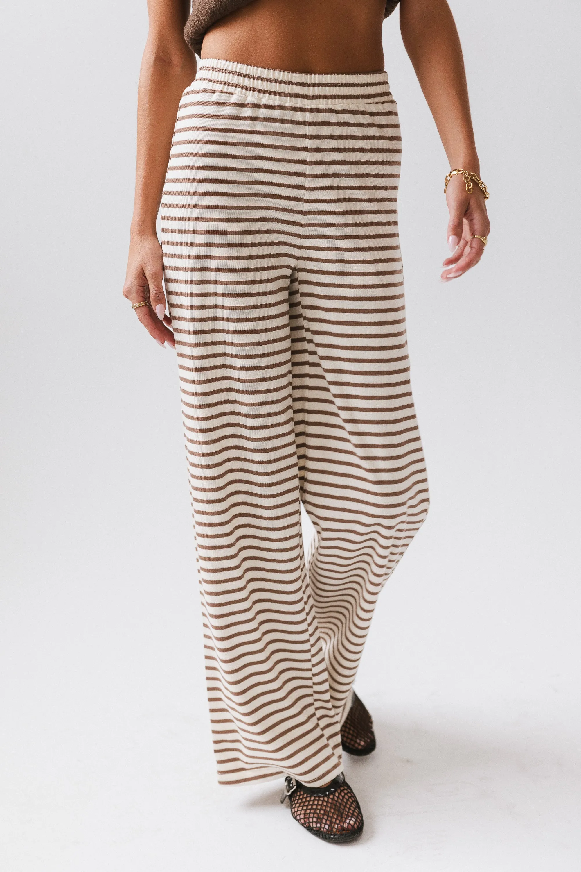Colby Striped Wide Leg Pants - FINAL SALE sold by bohme product image thumbnail 5