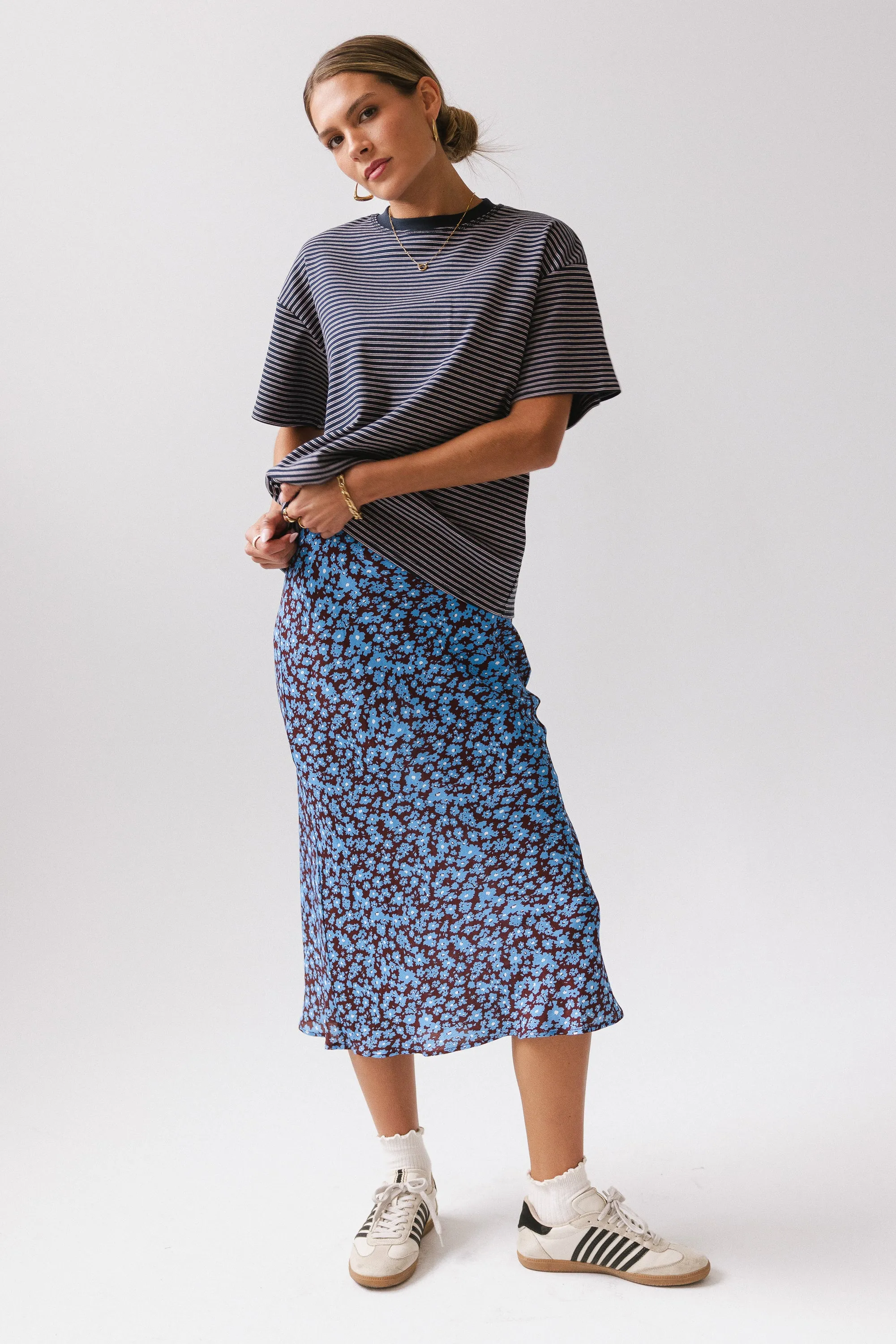 Valerie Floral Maxi Skirt sold by bohme product image thumbnail 4