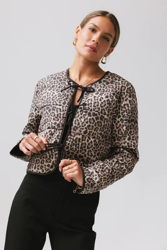 Armani Leopard Jacket sold by bohme