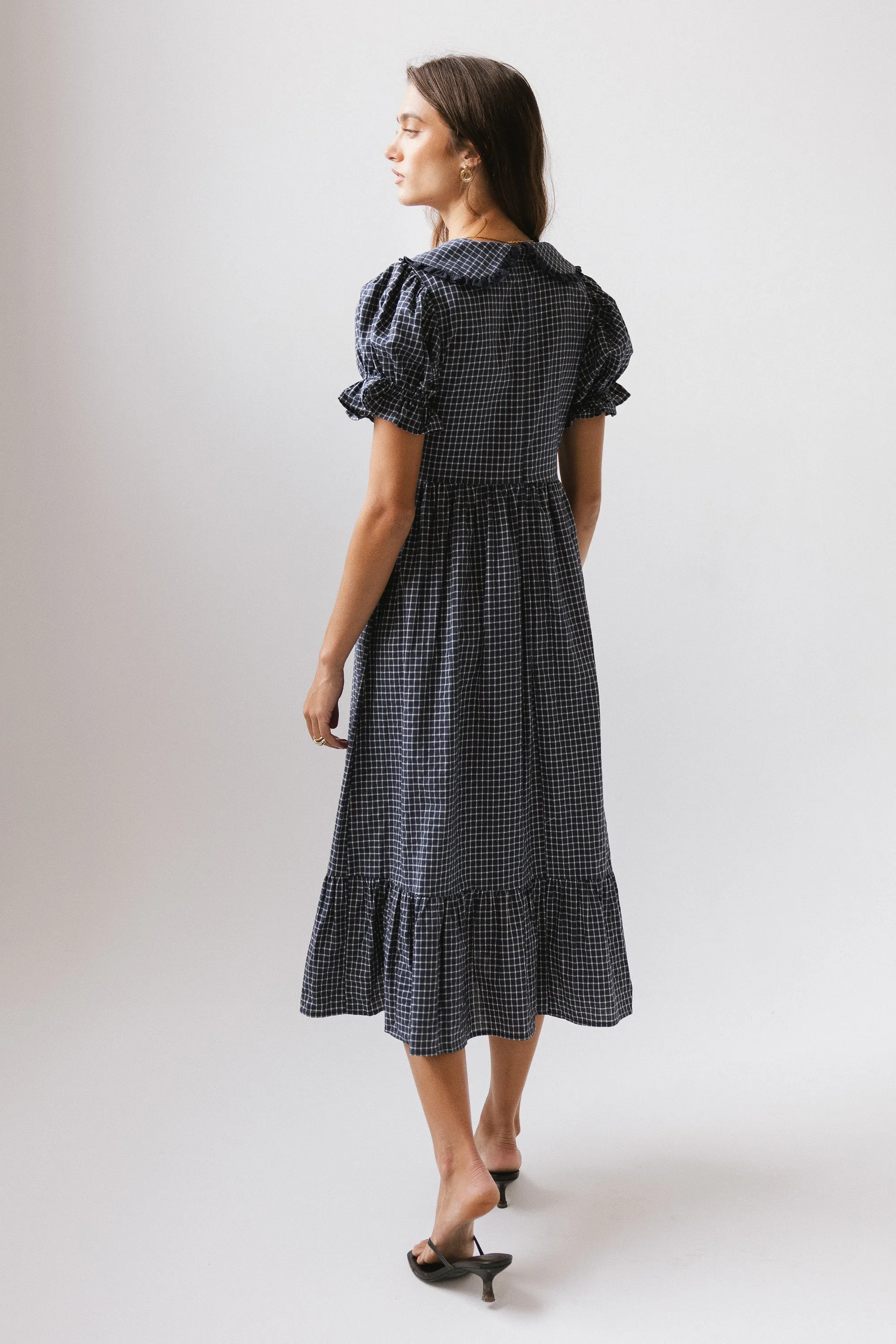 Sammie Plaid Midi Dress sold by bohme product image thumbnail 2