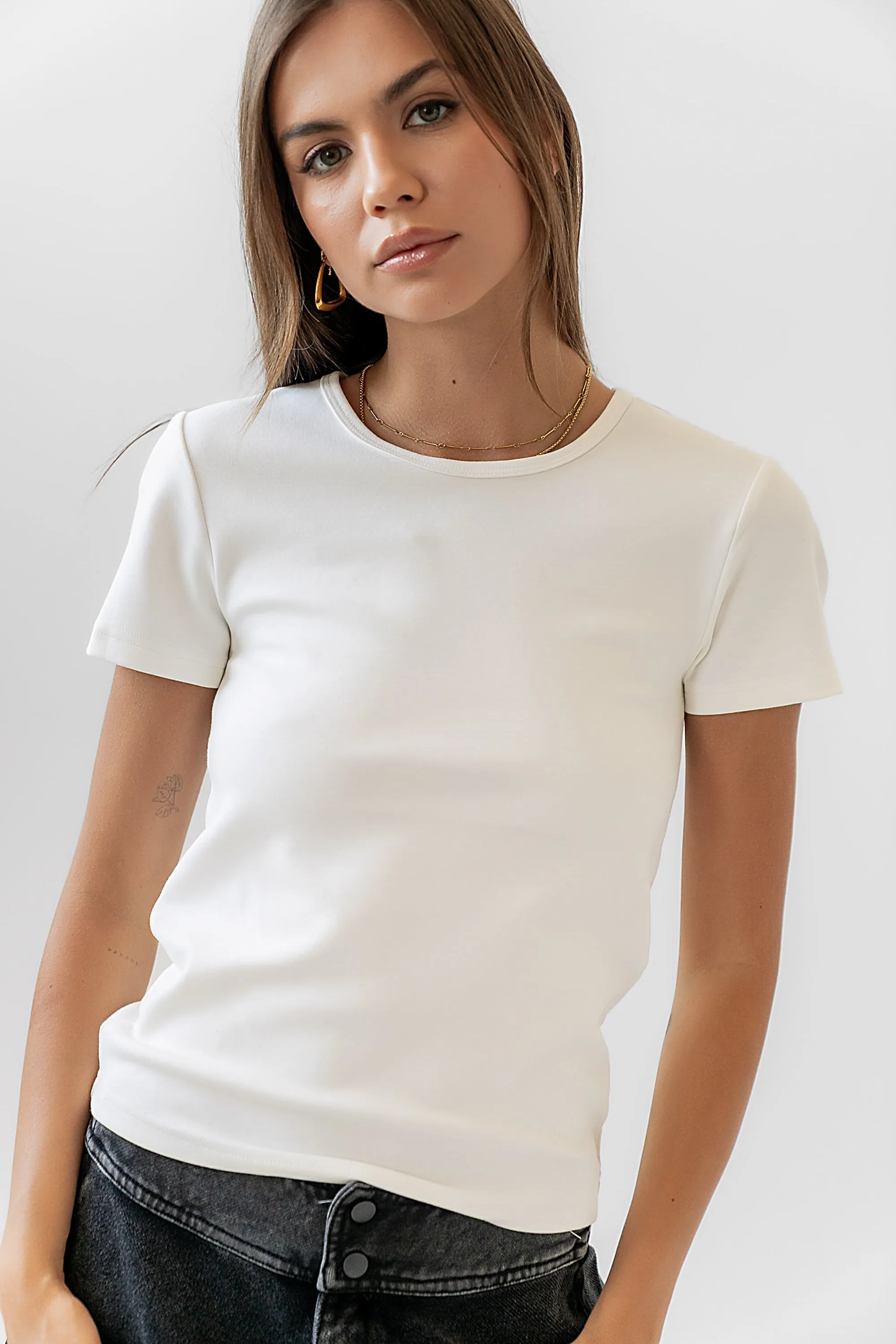 Mavis Basic Tee sold by bohme