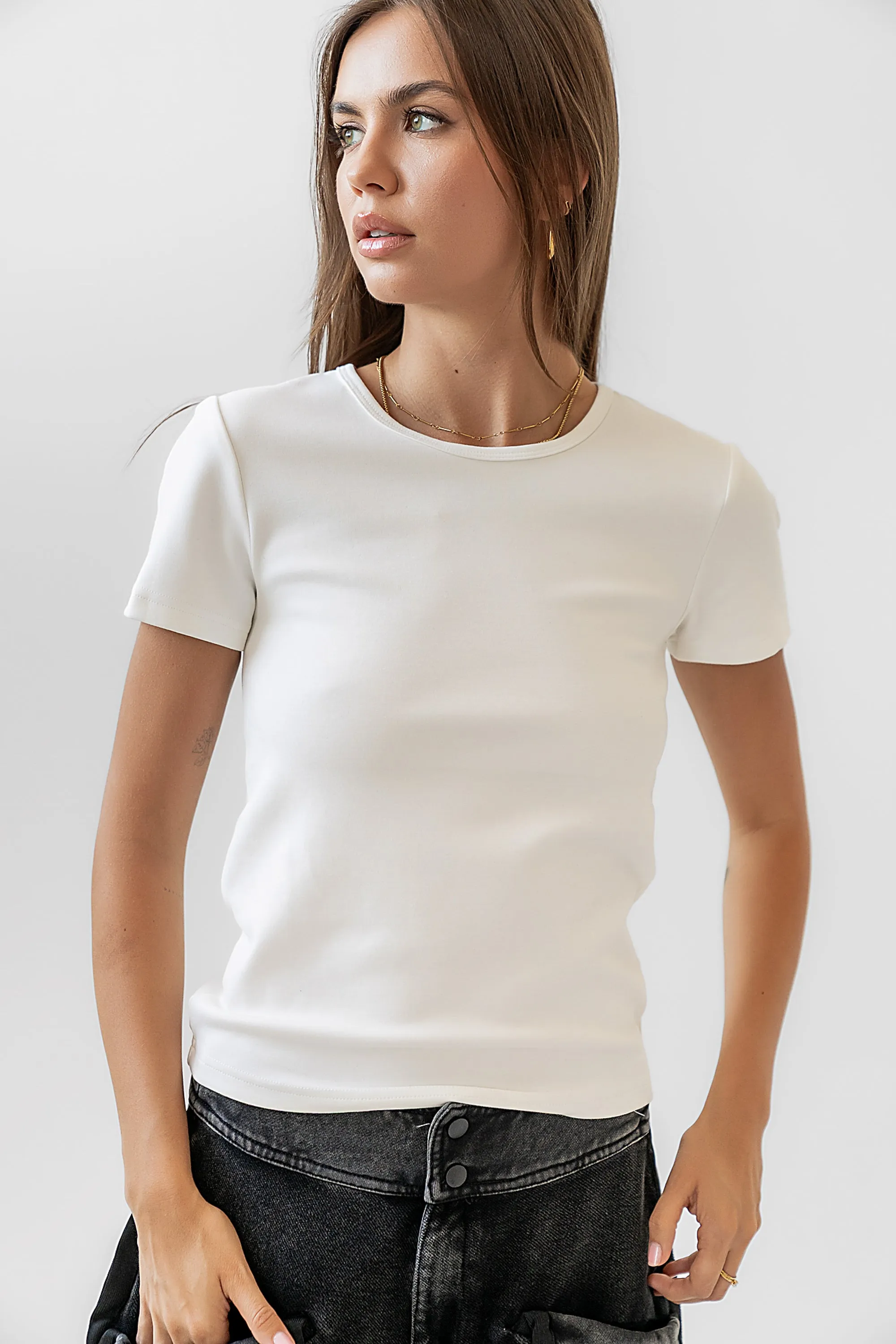 Mavis Basic Tee sold by bohme product image thumbnail 4