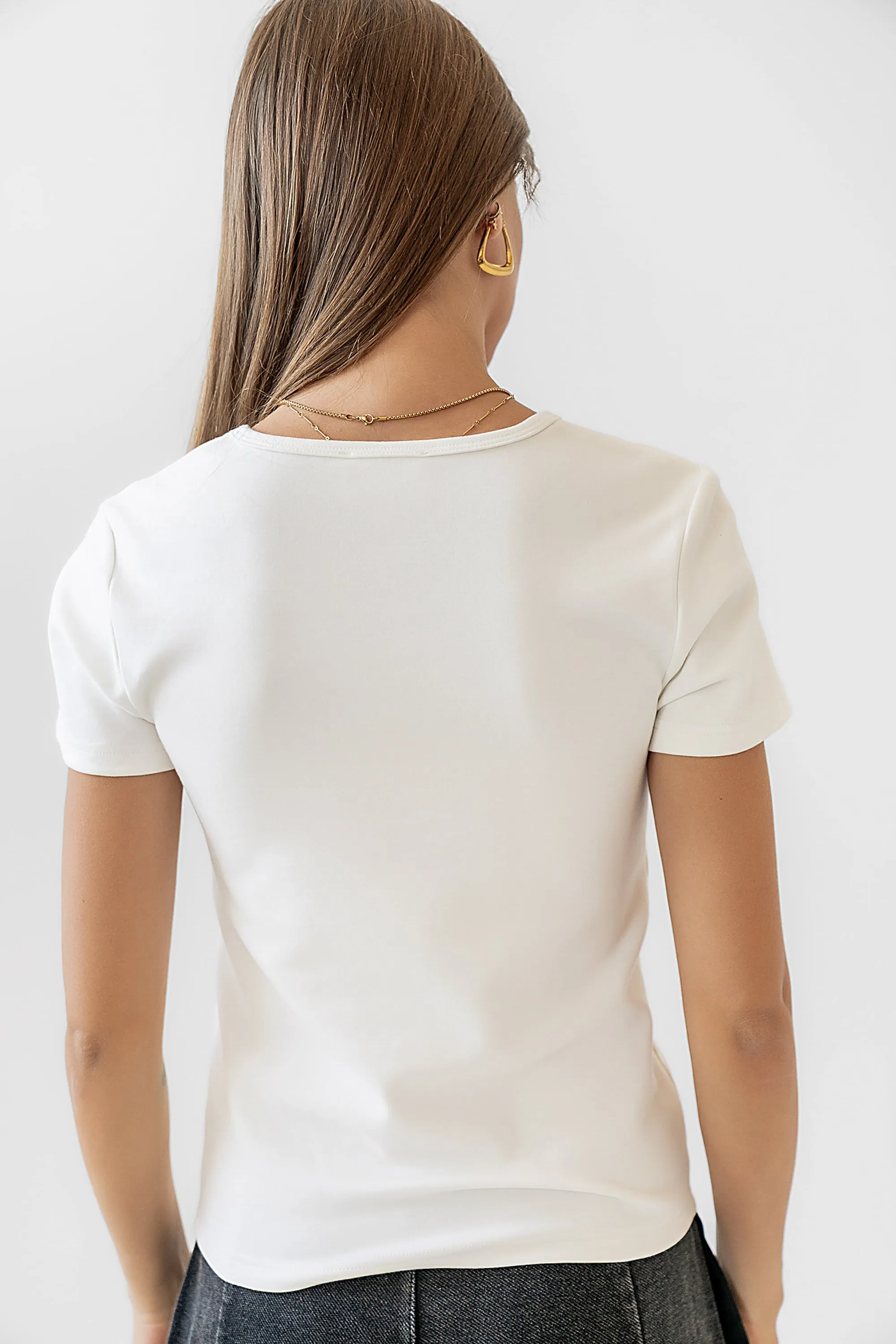 Mavis Basic Tee sold by bohme product image thumbnail 5