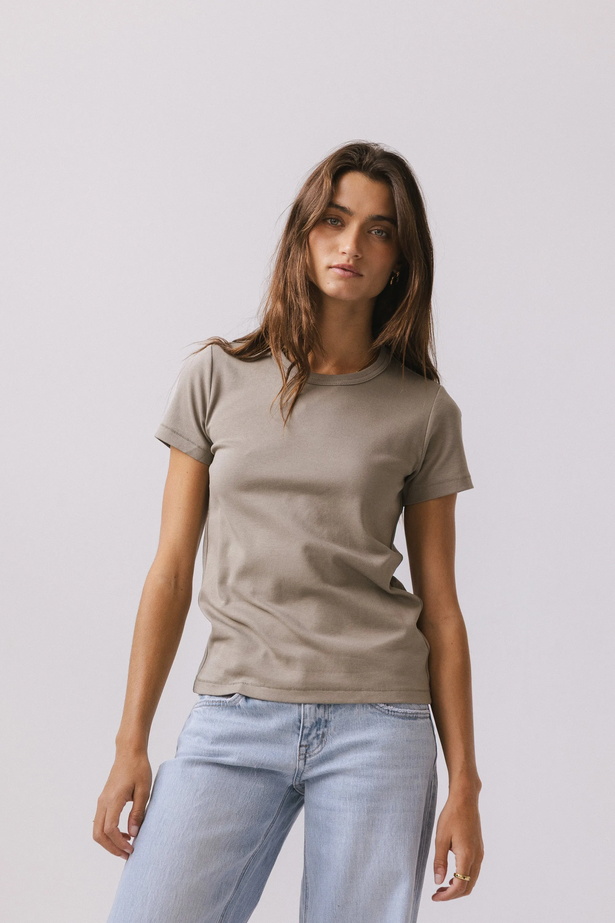 Mckenna T-Shirt in Olive sold by bohme product image thumbnail 5