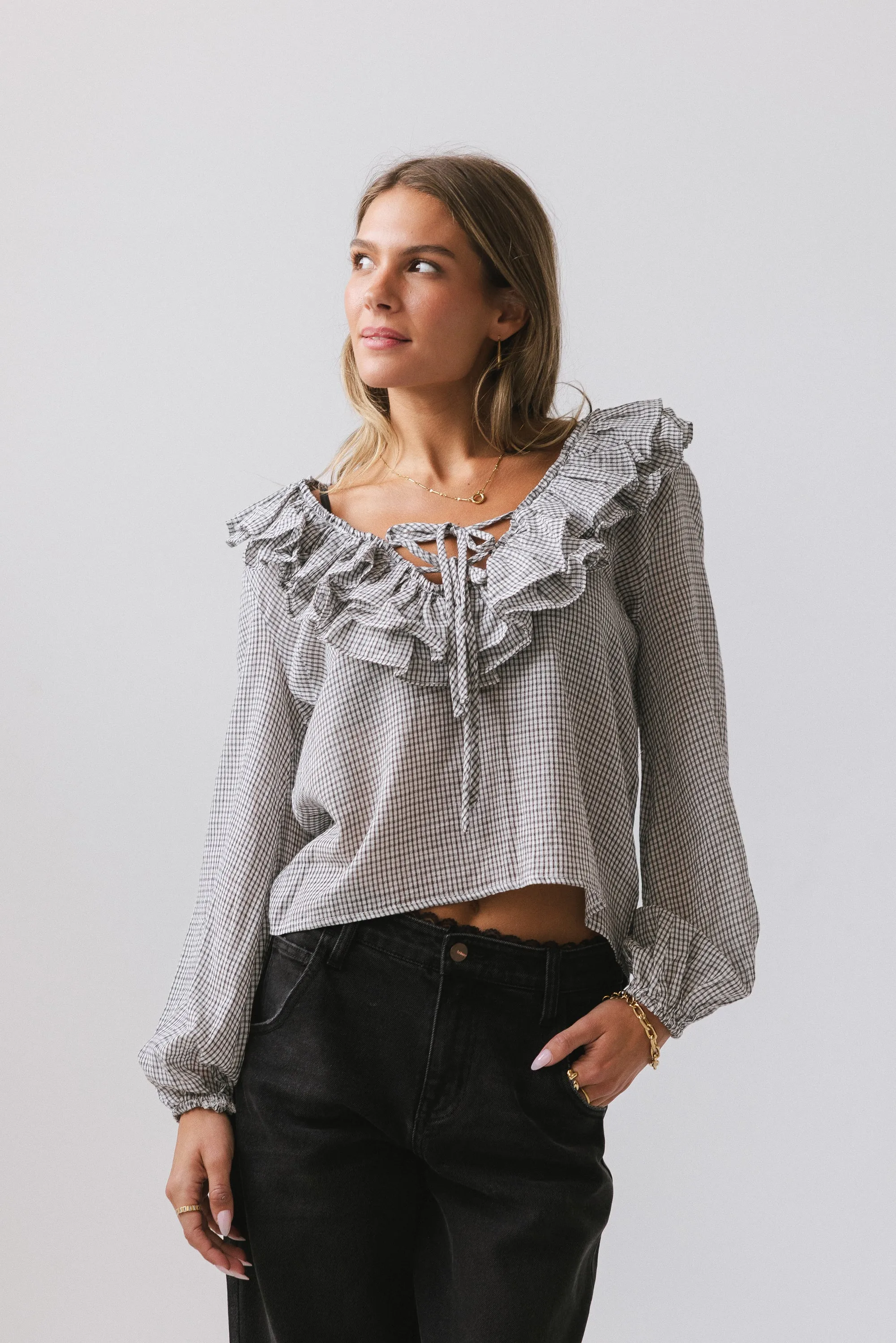 Rio Ruffle Blouse - FINAL SALE sold by bohme product image thumbnail 5