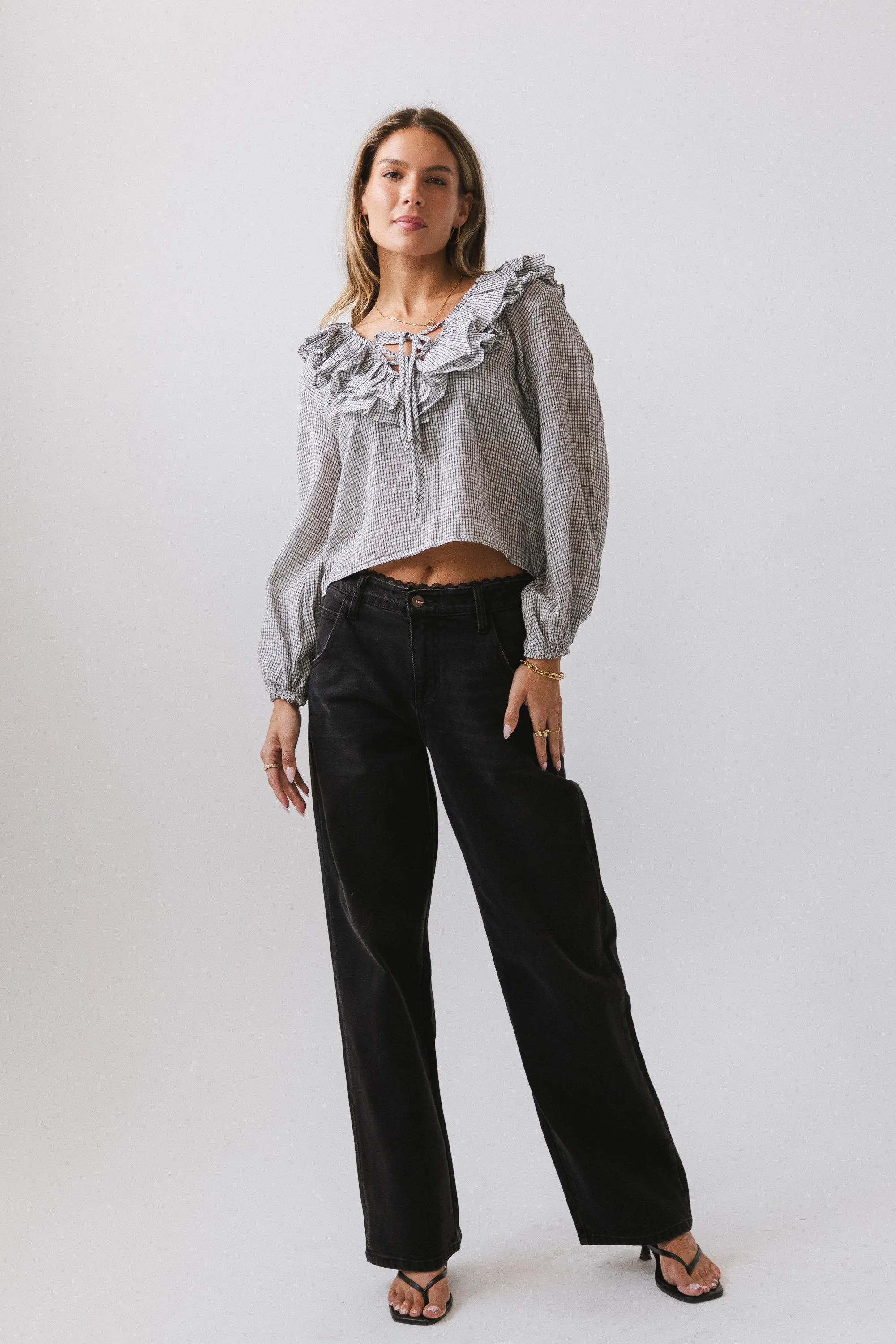Rio Ruffle Blouse - FINAL SALE sold by bohme product image thumbnail 2