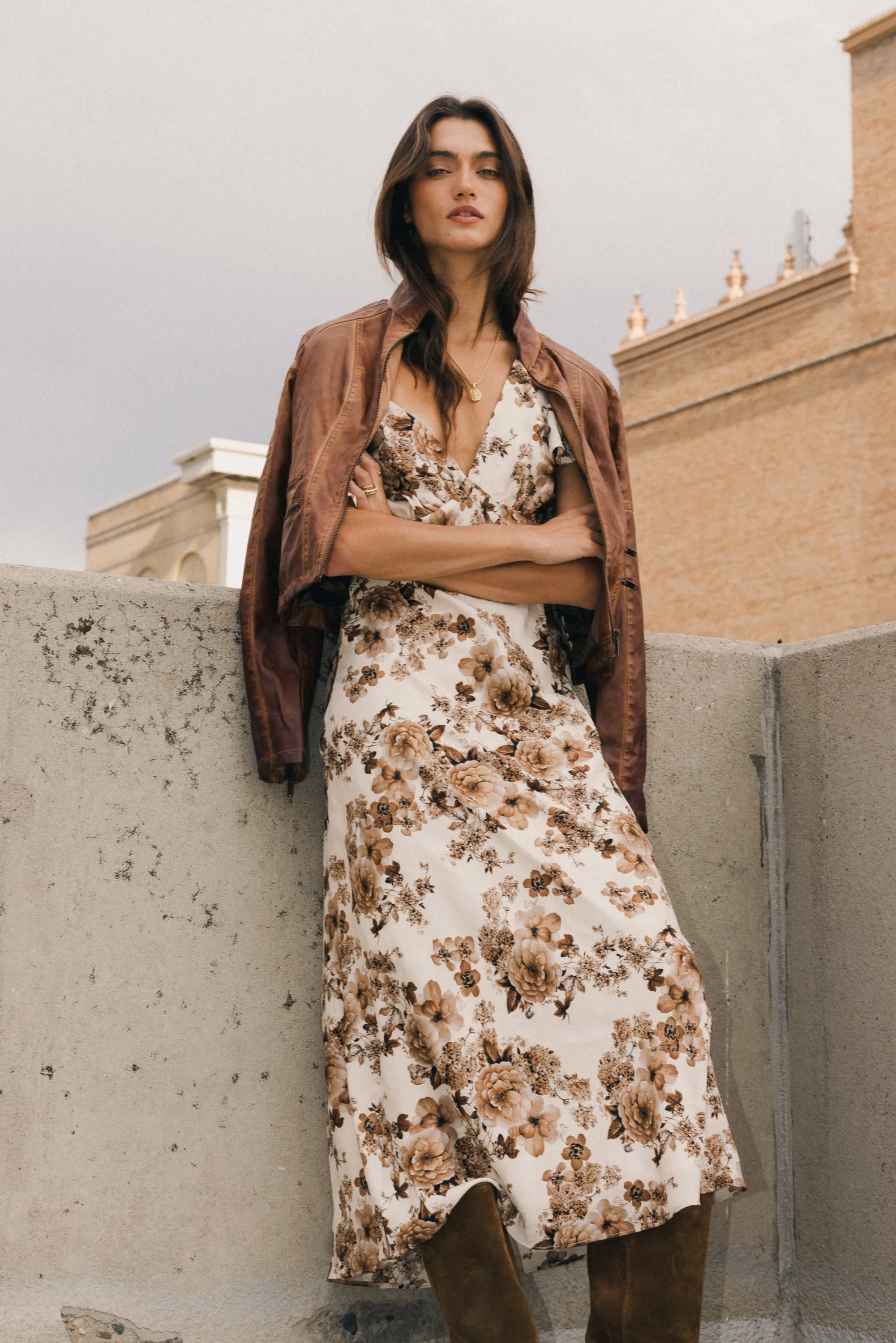 Isabella Floral Maxi Dress sold by bohme product image thumbnail 3