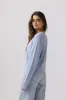 Azuline Knit Cardigan in Powder Blue sold by bohme