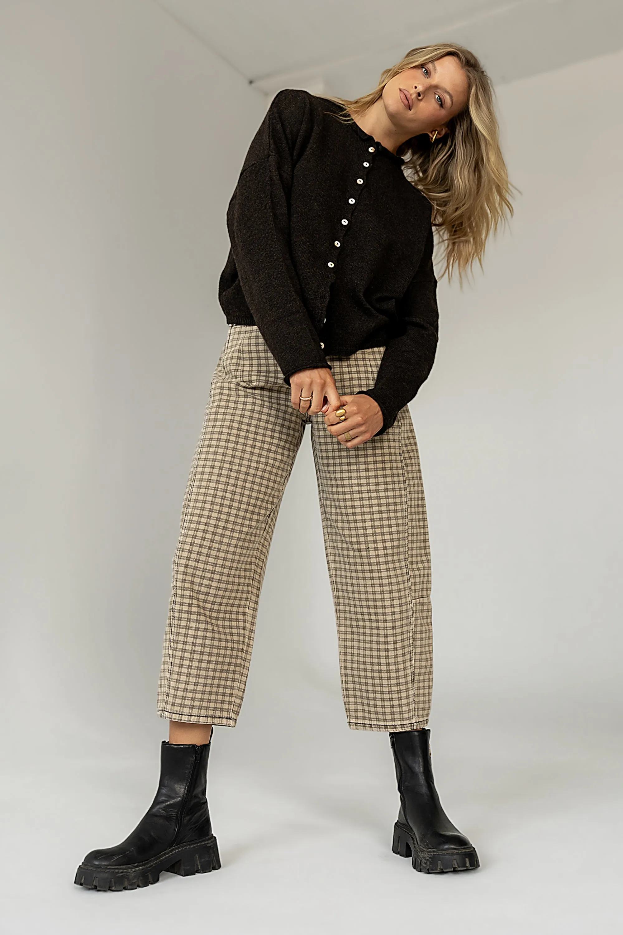 Maci Cardigan in Brown sold by bohme product image thumbnail 2