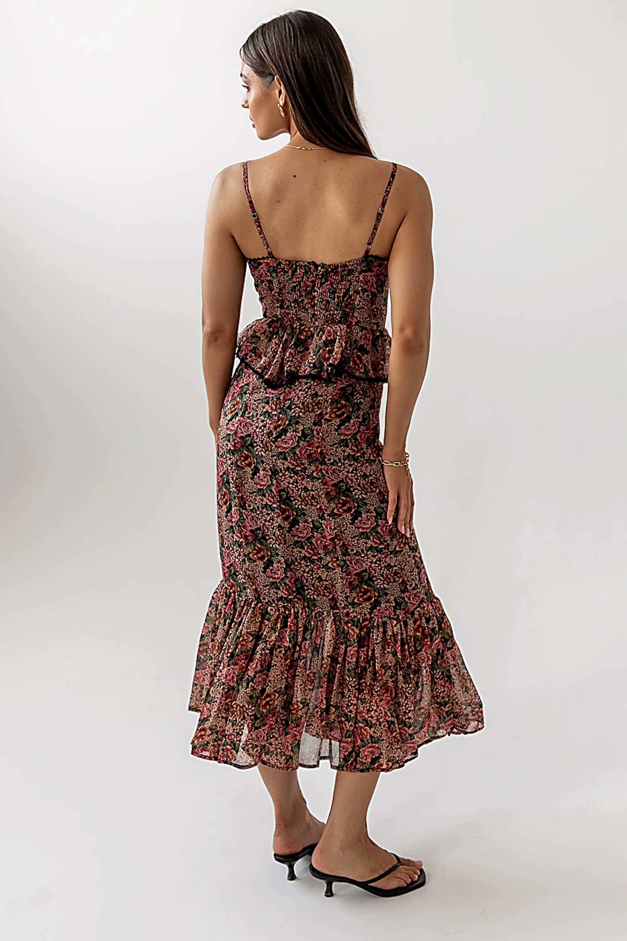 Jennie Floral Midi Dress - FINAL SALE sold by bohme product image thumbnail 4