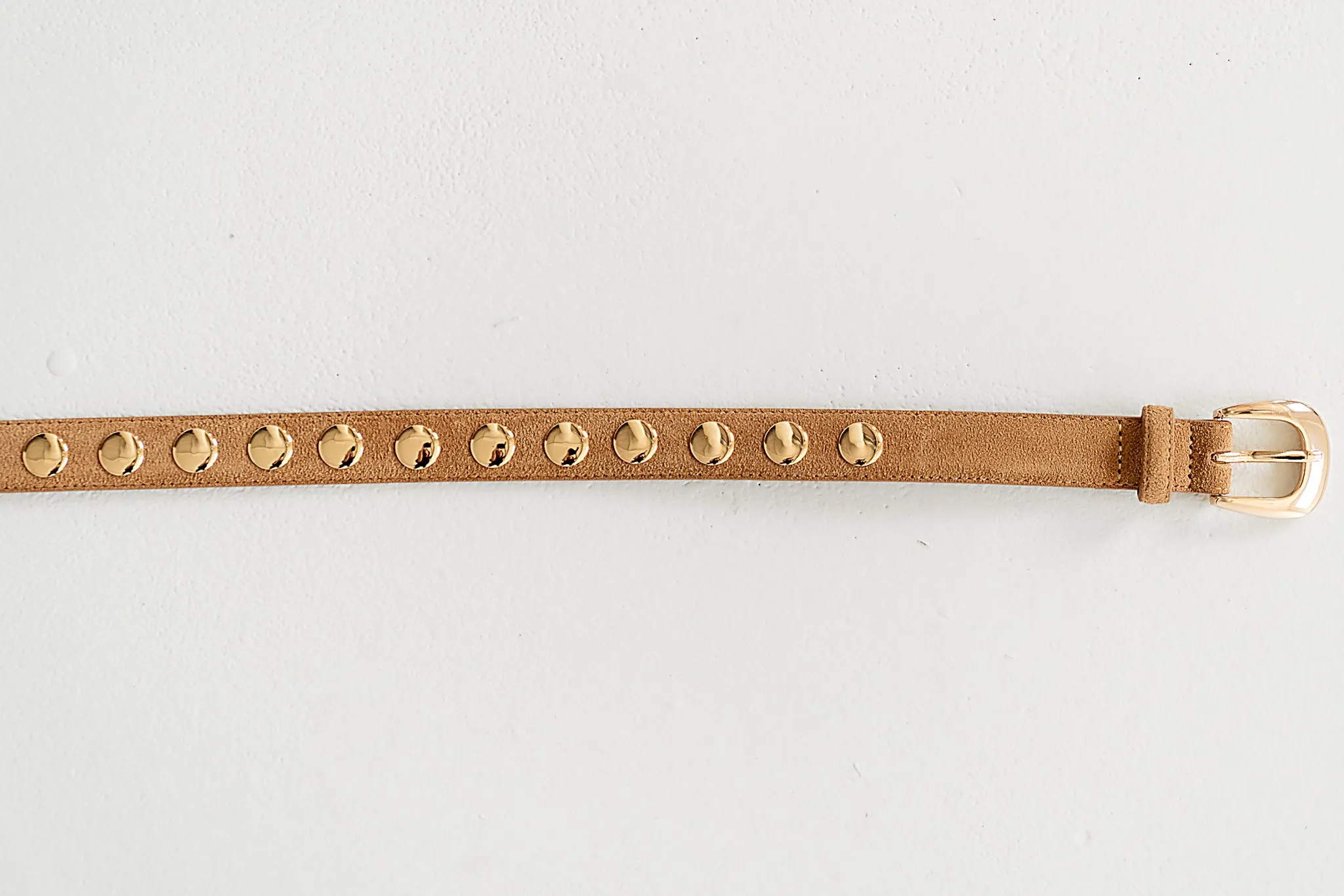 Lilah Studded Belt in Camel sold by bohme product image thumbnail 2
