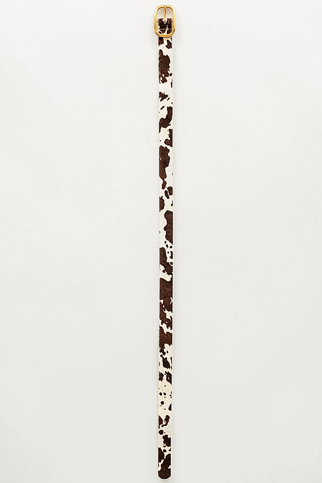 Hannah Cow Print Belt sold by bohme product image thumbnail 4