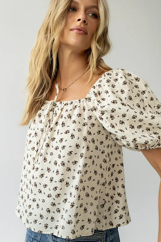 Bianca Floral Blouse sold by bohme