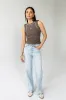 Emely Contrast Tank Top - FINAL SALE sold by bohme