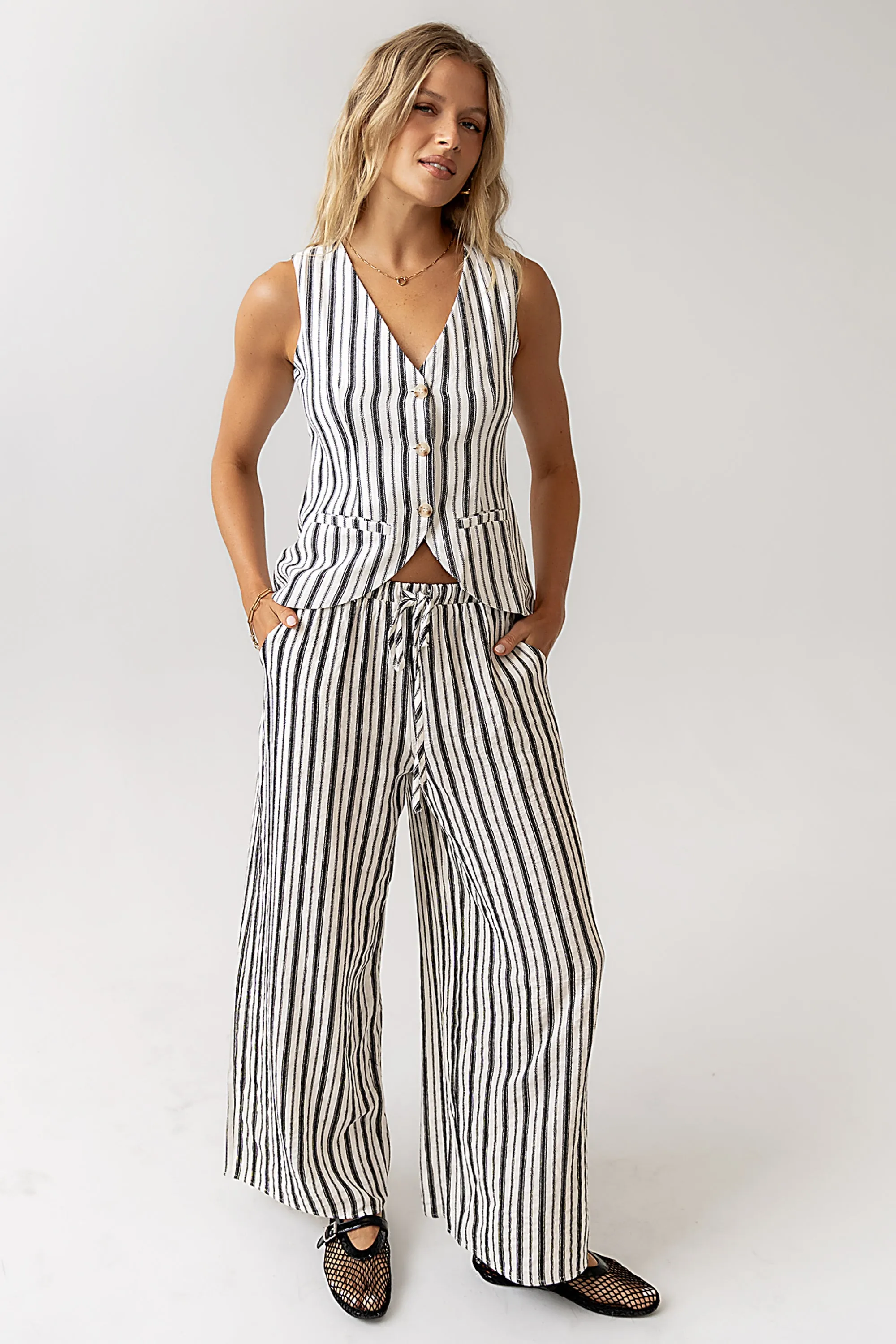 Rowyn Vest in Black sold by bohme product image thumbnail 3