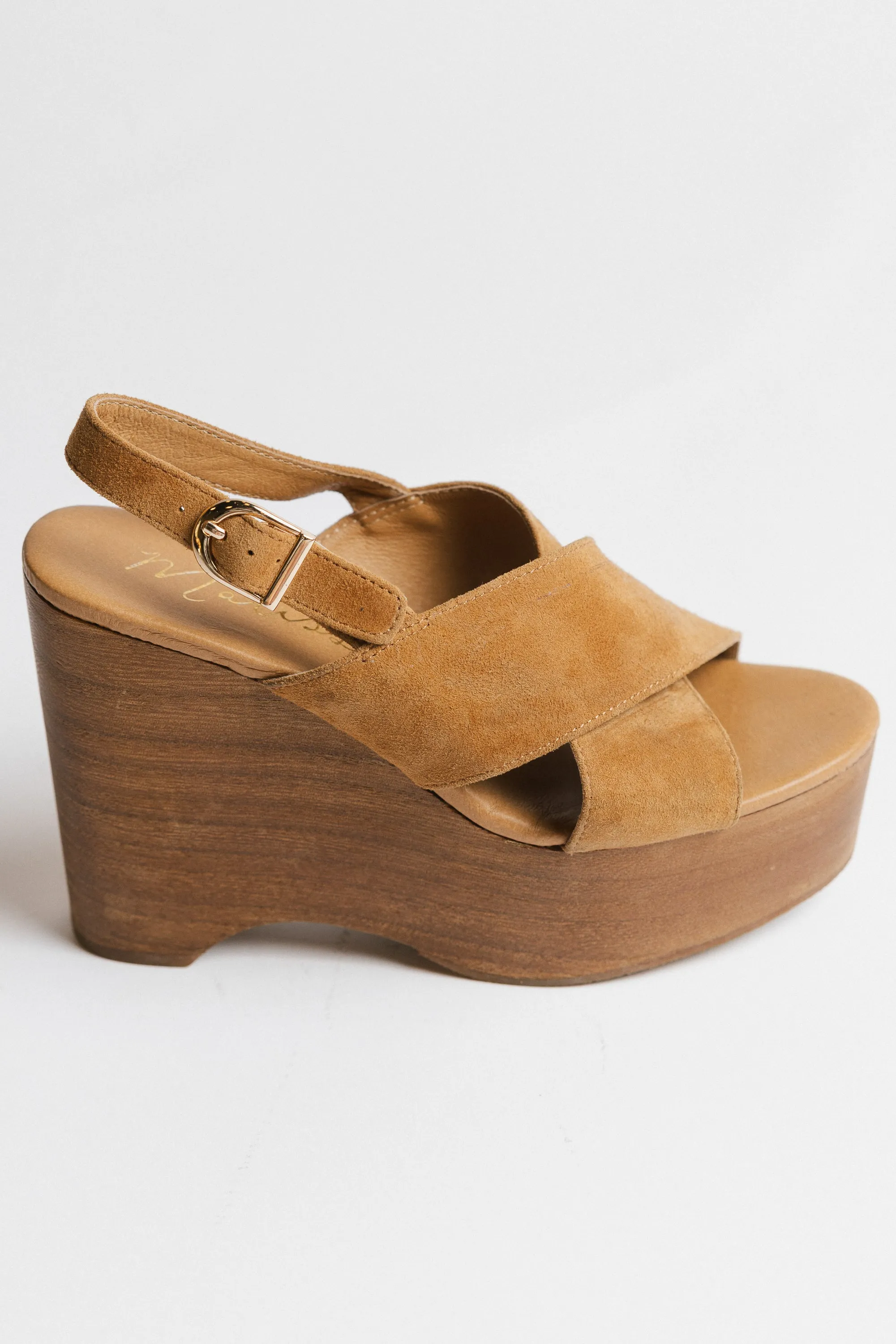 Ross Suede Wedge Sandal sold by bohme product image thumbnail 5