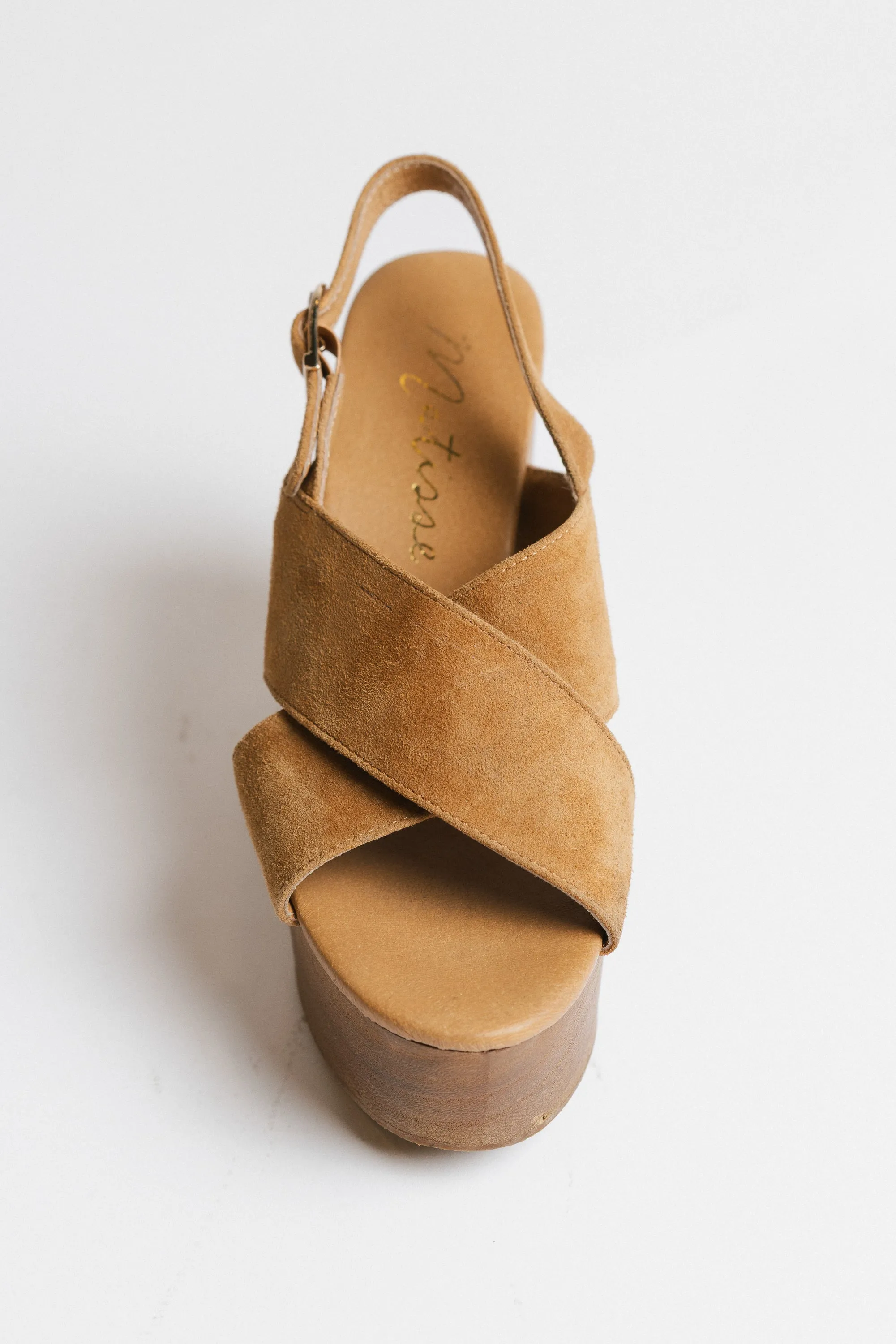 Ross Suede Wedge Sandal sold by bohme product image thumbnail 2