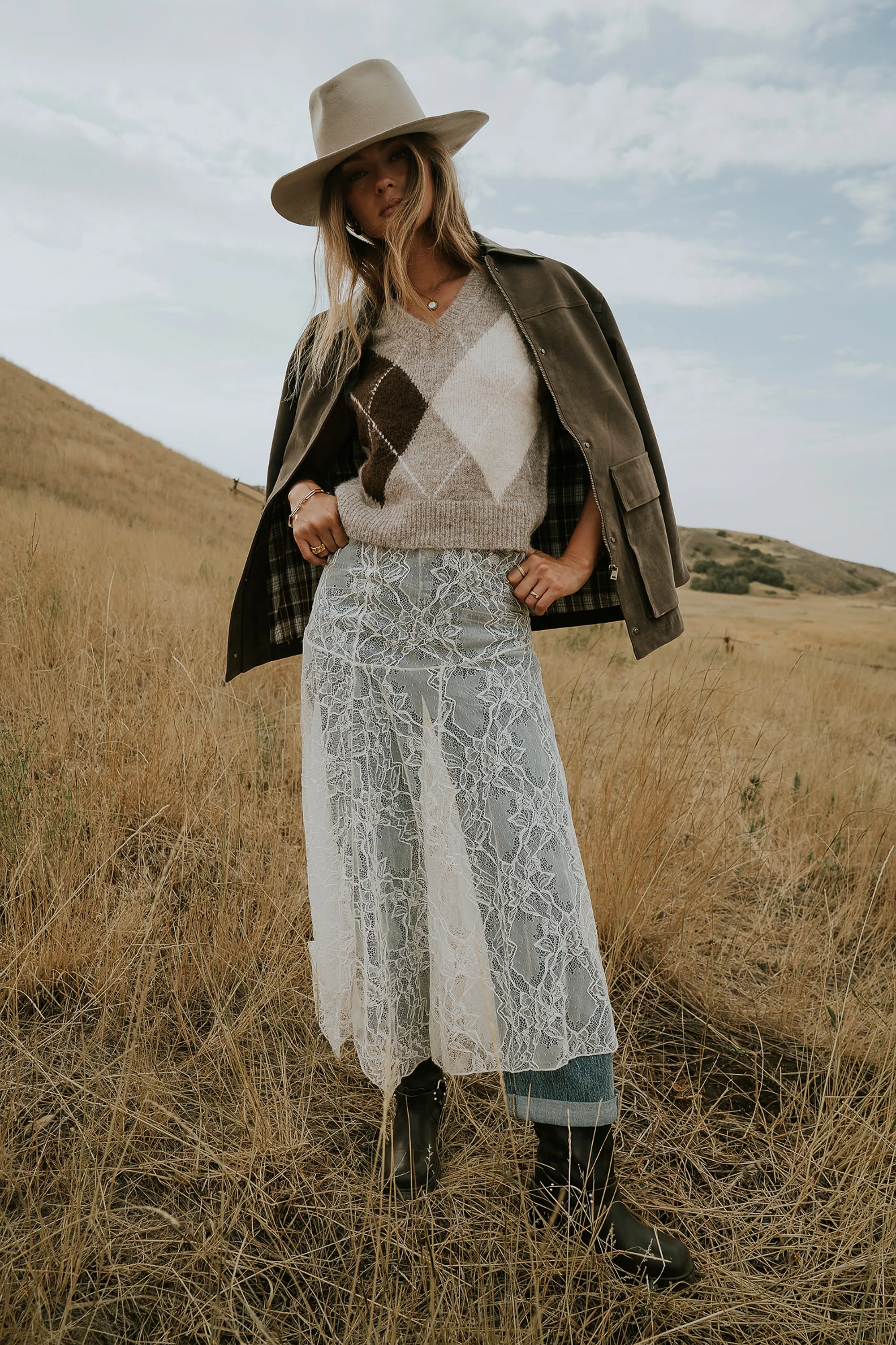 Carly Vegan Leather Jacket in Dark Olive sold by bohme product image thumbnail 5