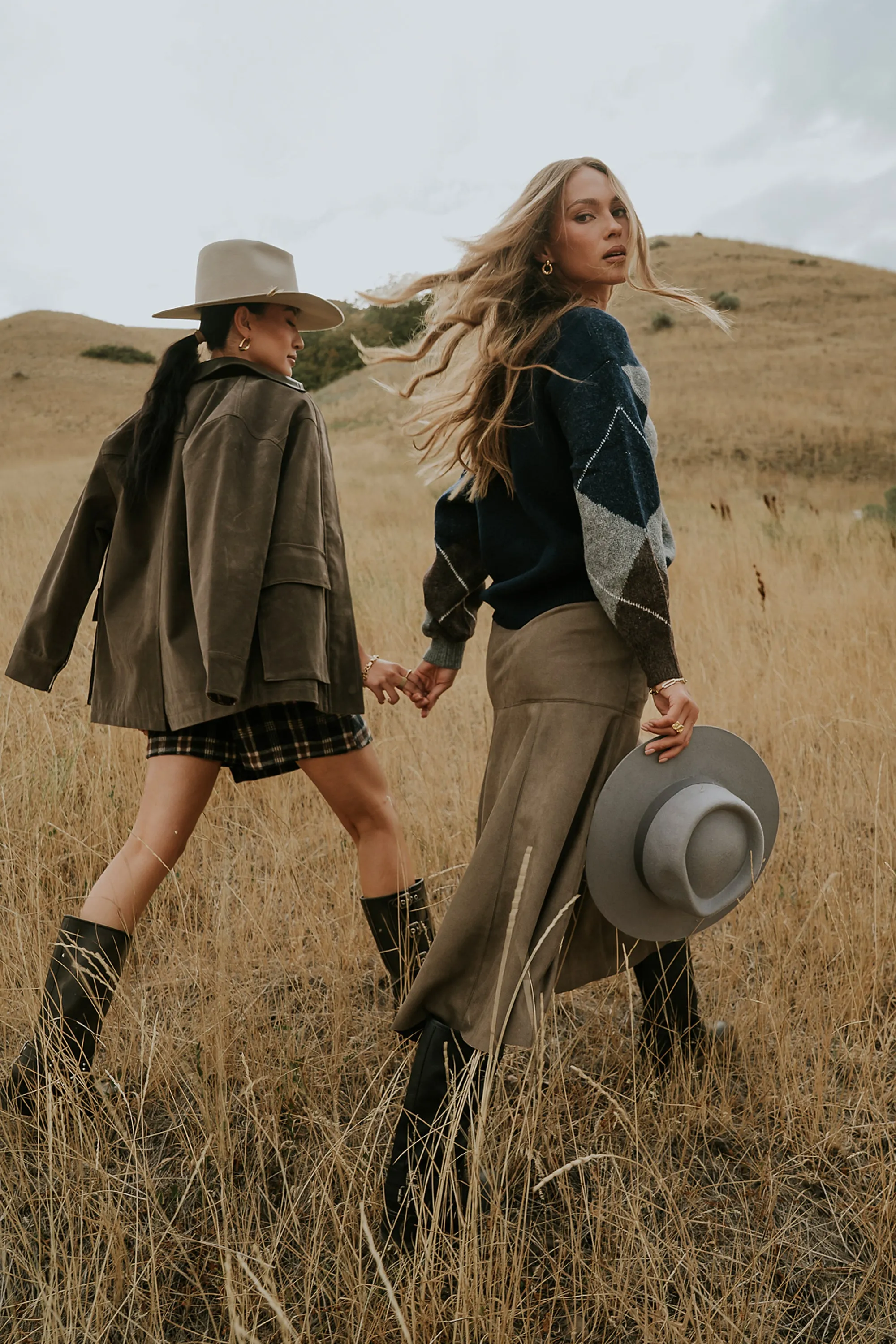 Carly Vegan Leather Jacket in Dark Olive sold by bohme product image thumbnail 4